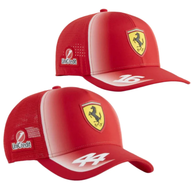 Casquette Ferrari F1 Team – Leclerc & Hamilton Edition
