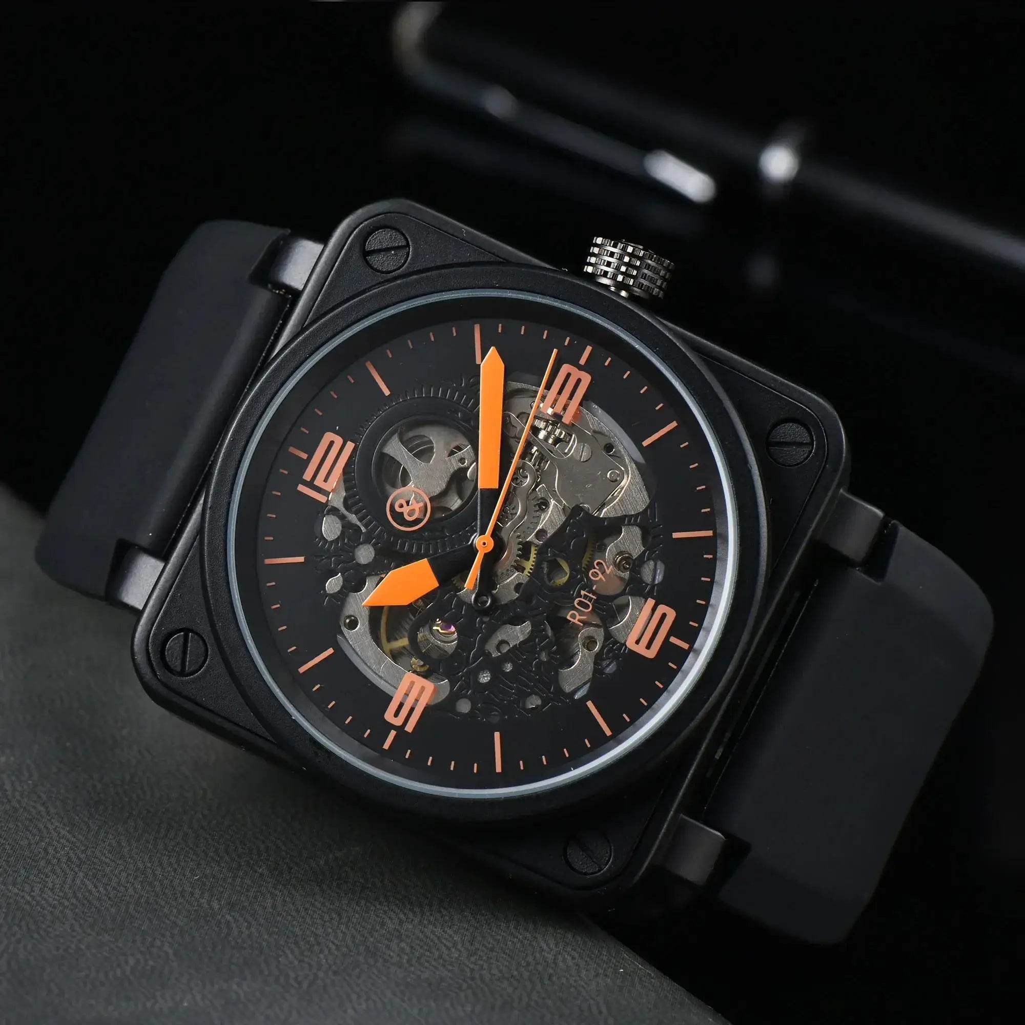 Mechanische Armbanduhr TORQUE – Black Racing Evoluzione