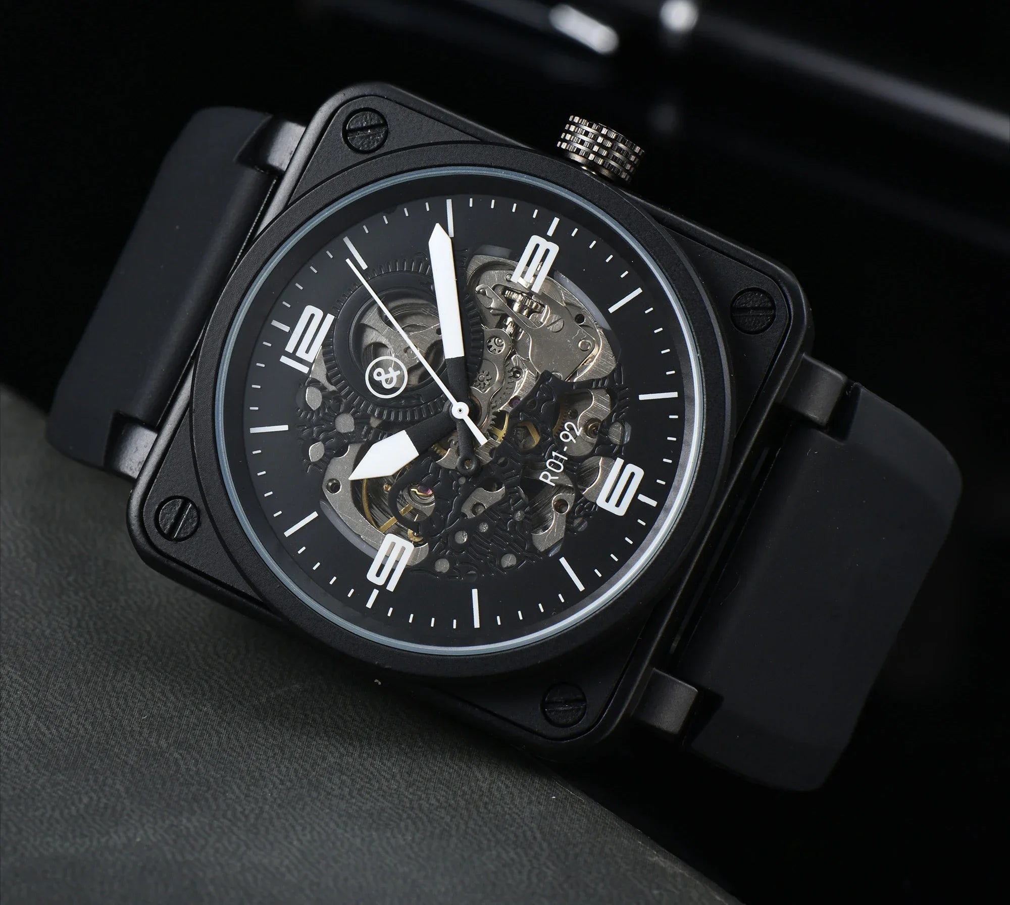 Mechanische Armbanduhr TORQUE – Black Racing Evoluzione