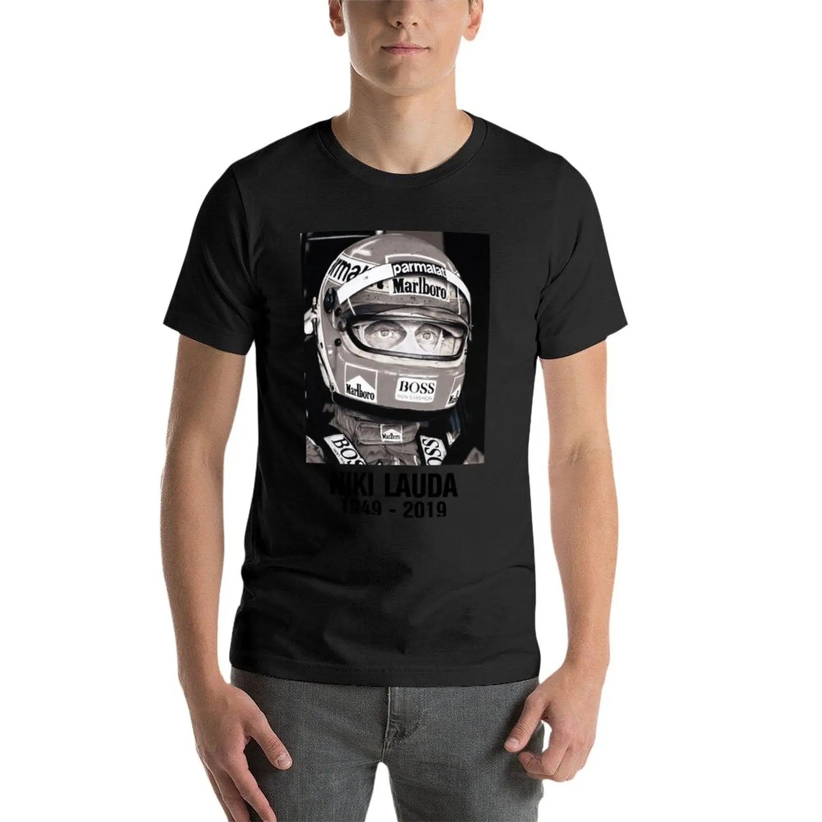 T-Shirt Niki Lauda Vintage – Hommage an eine Formel-1-Motorsportlegende