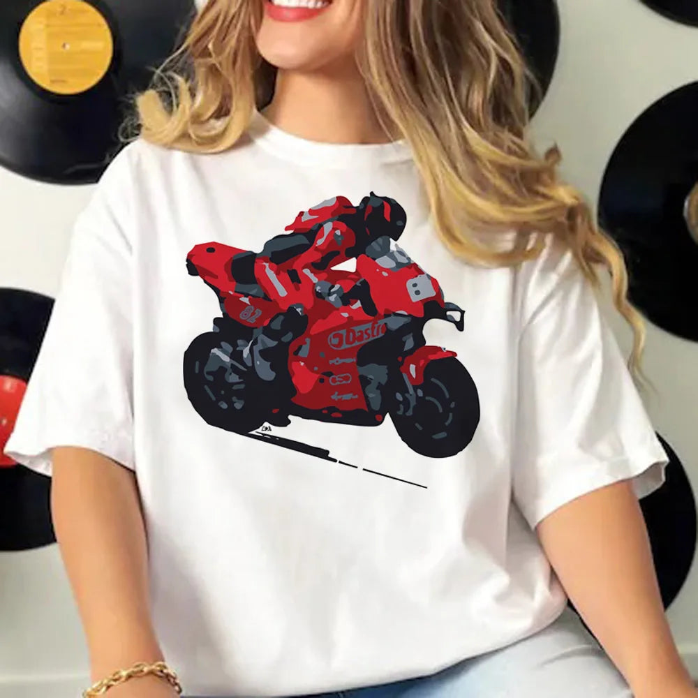 T-SHIRT FEMME COLLECTION MOTO GP
