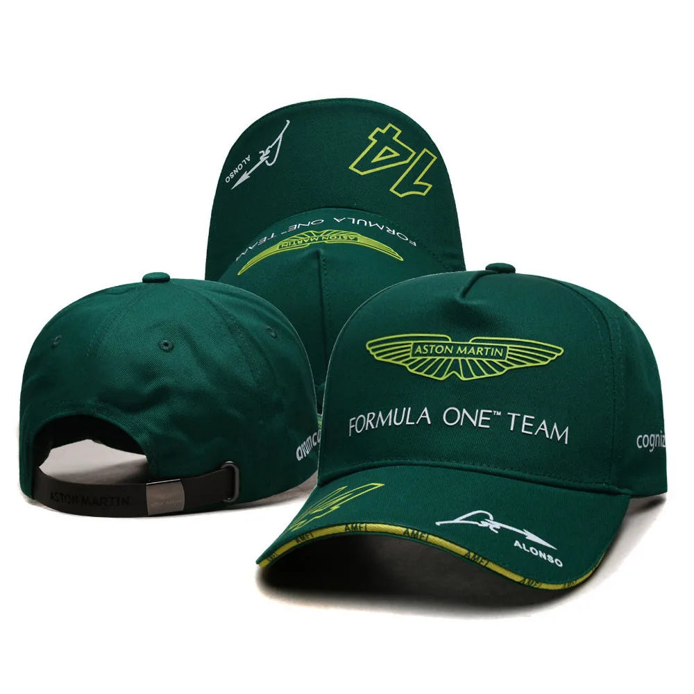 F1 Racing Team Aston Martin Daily Training Baseball Cap Fernando Alonso Herren Outdoor Sonnencreme Sonnenhut Lässig Mode Schirmmütze