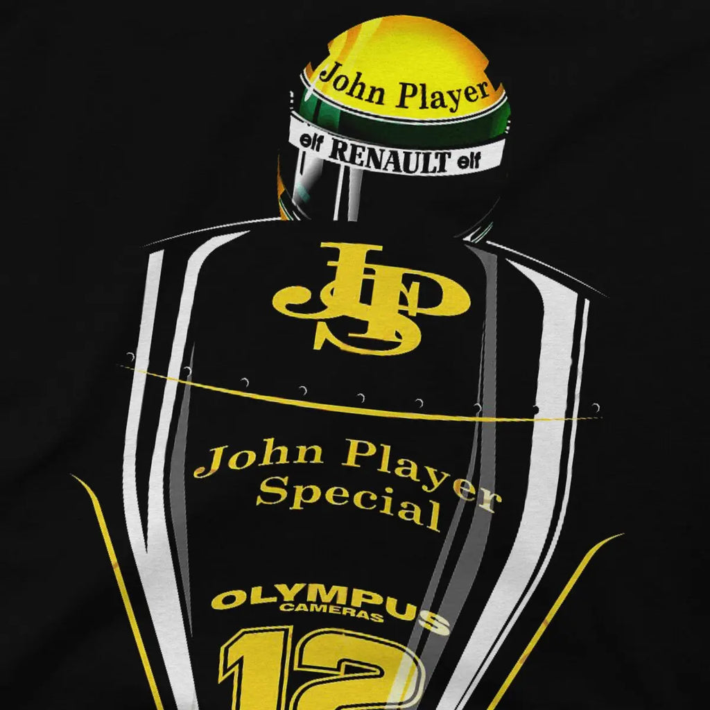 T-Shirt Lotus Renault JPS 97T Ayrton Senna | Heritage Racing Edition