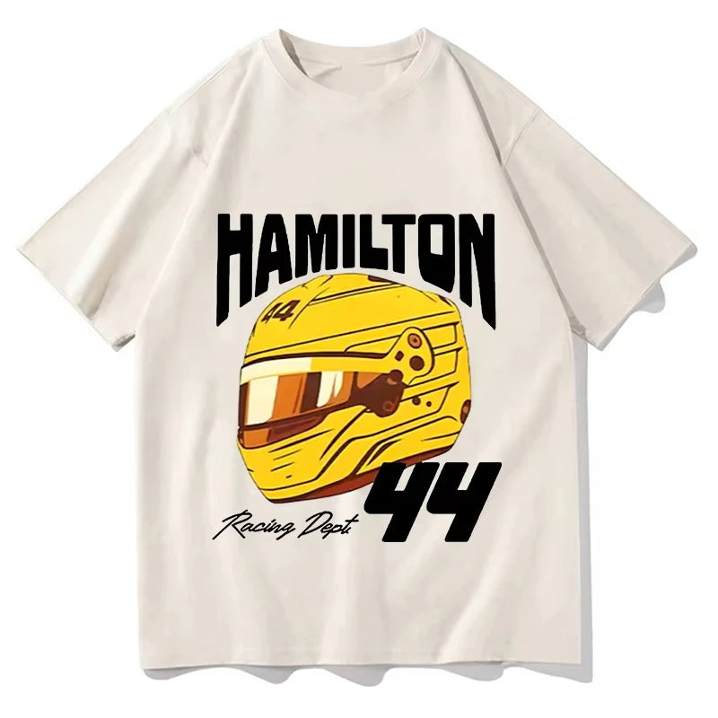 T-Shirt Racing Helmet 44™ | Streetwear Motorsport Champion