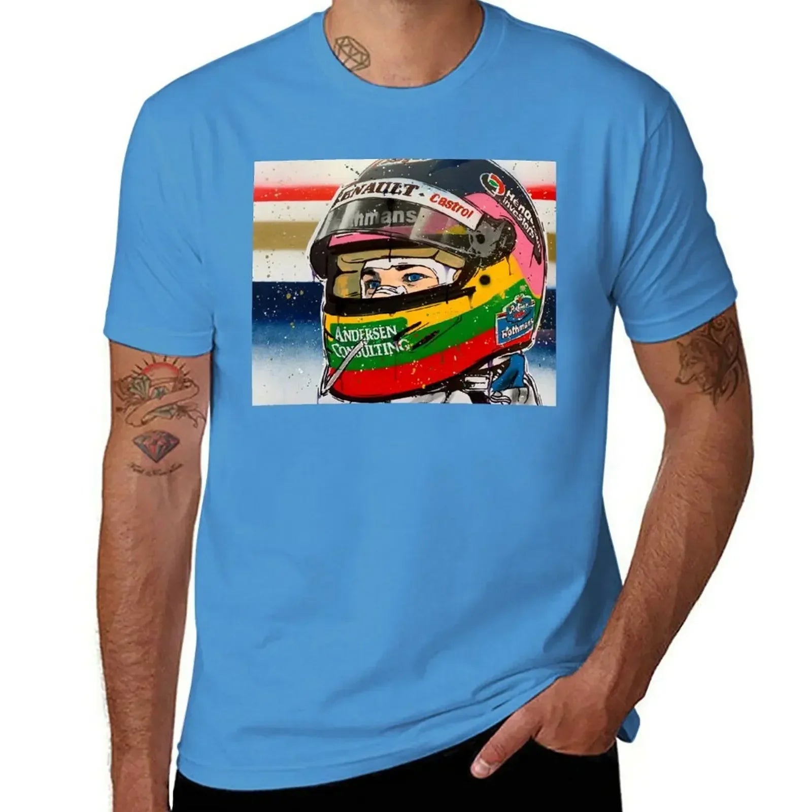 Jacques Villeneuve Williams F1 Vintage T-Shirt