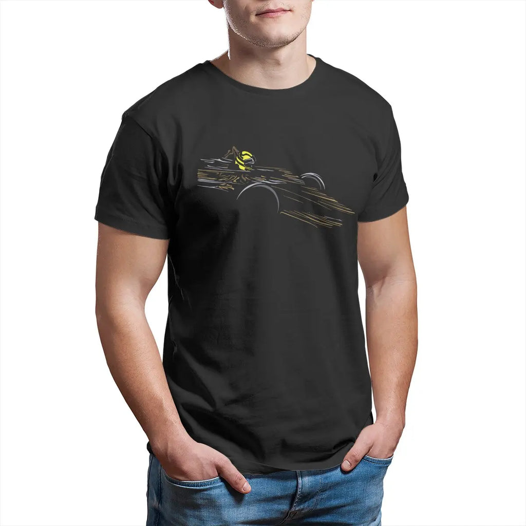 T-Shirt Ayrton Senna Minimal Edition | Racing Legend Tee