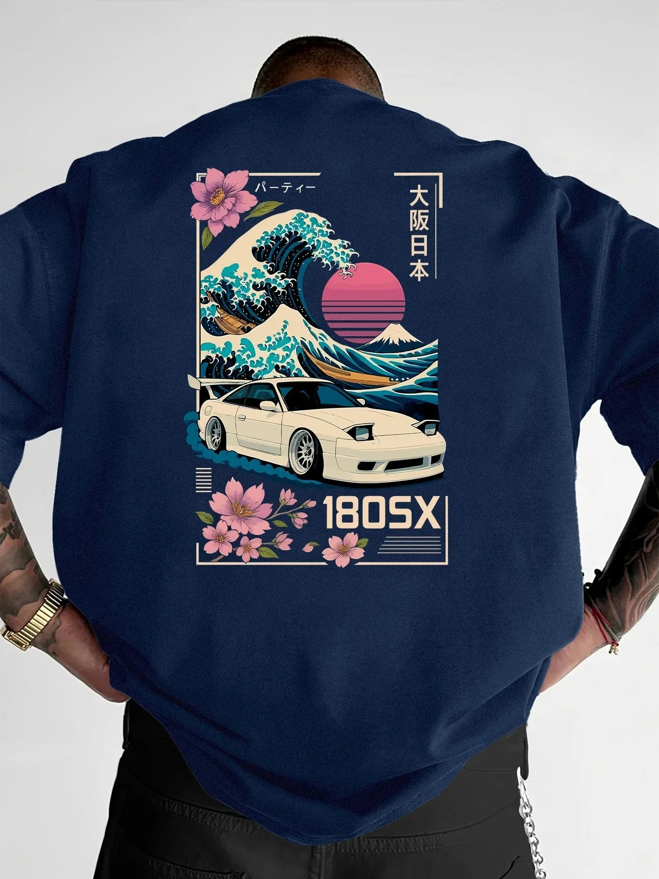 T-Shirt JDM 180SX Sakura™ | Japanese Street Culture Edition