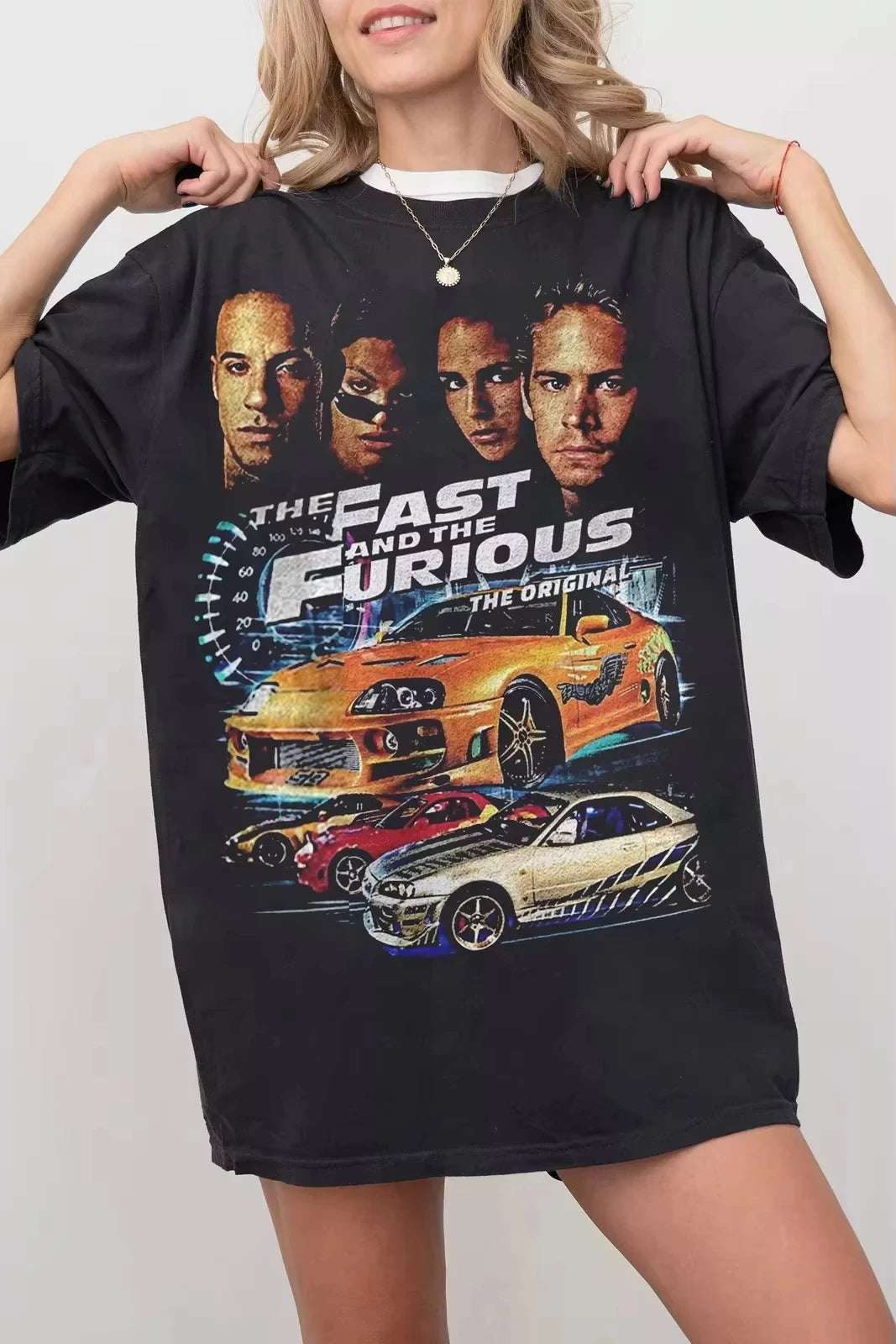 T-SHIRT OVERSIZE FEMME FAST&FURIOUS