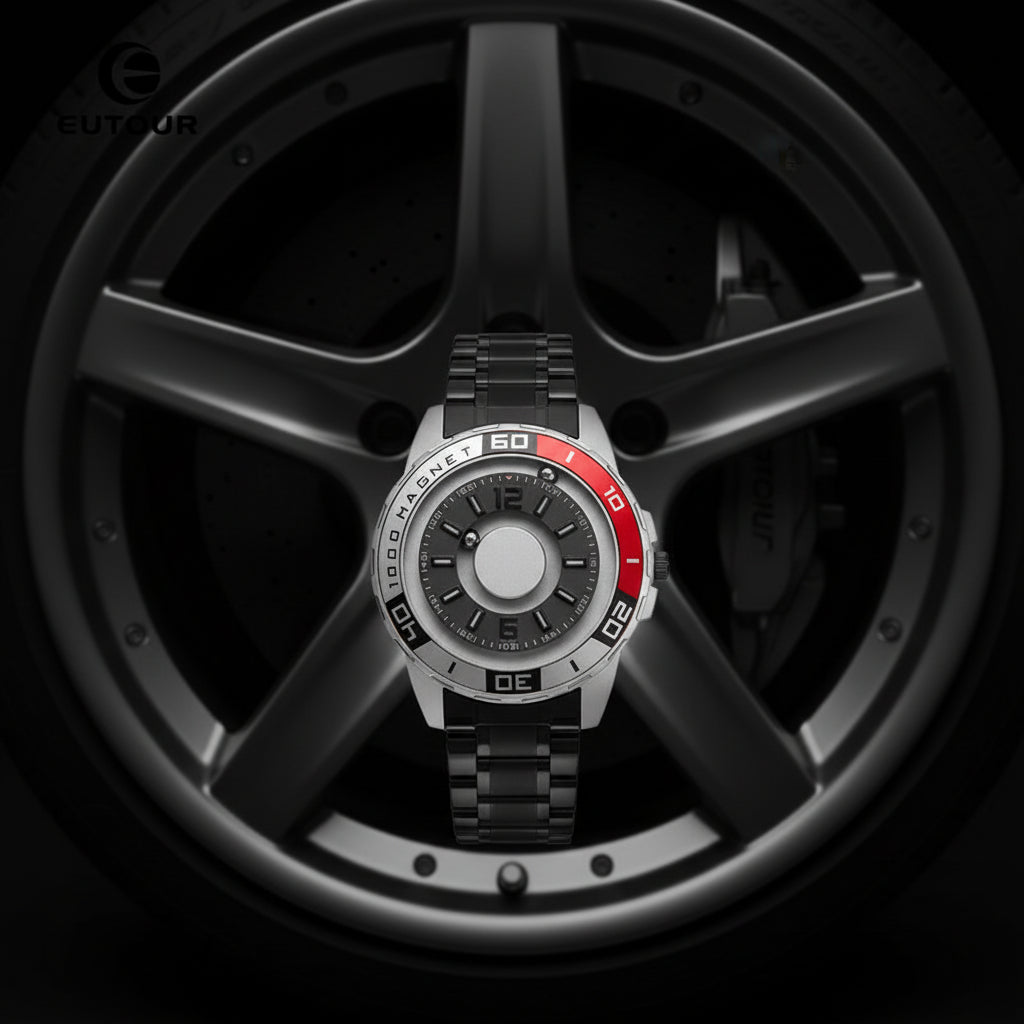 Torque Magnetic Edition Watch – Silver Racing Steel