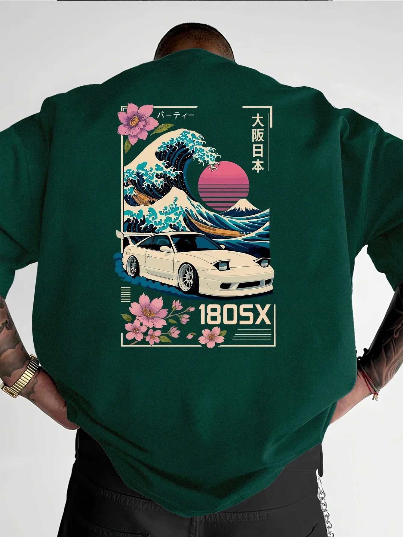T-Shirt JDM 180SX Sakura™ | Japanese Street Culture Edition