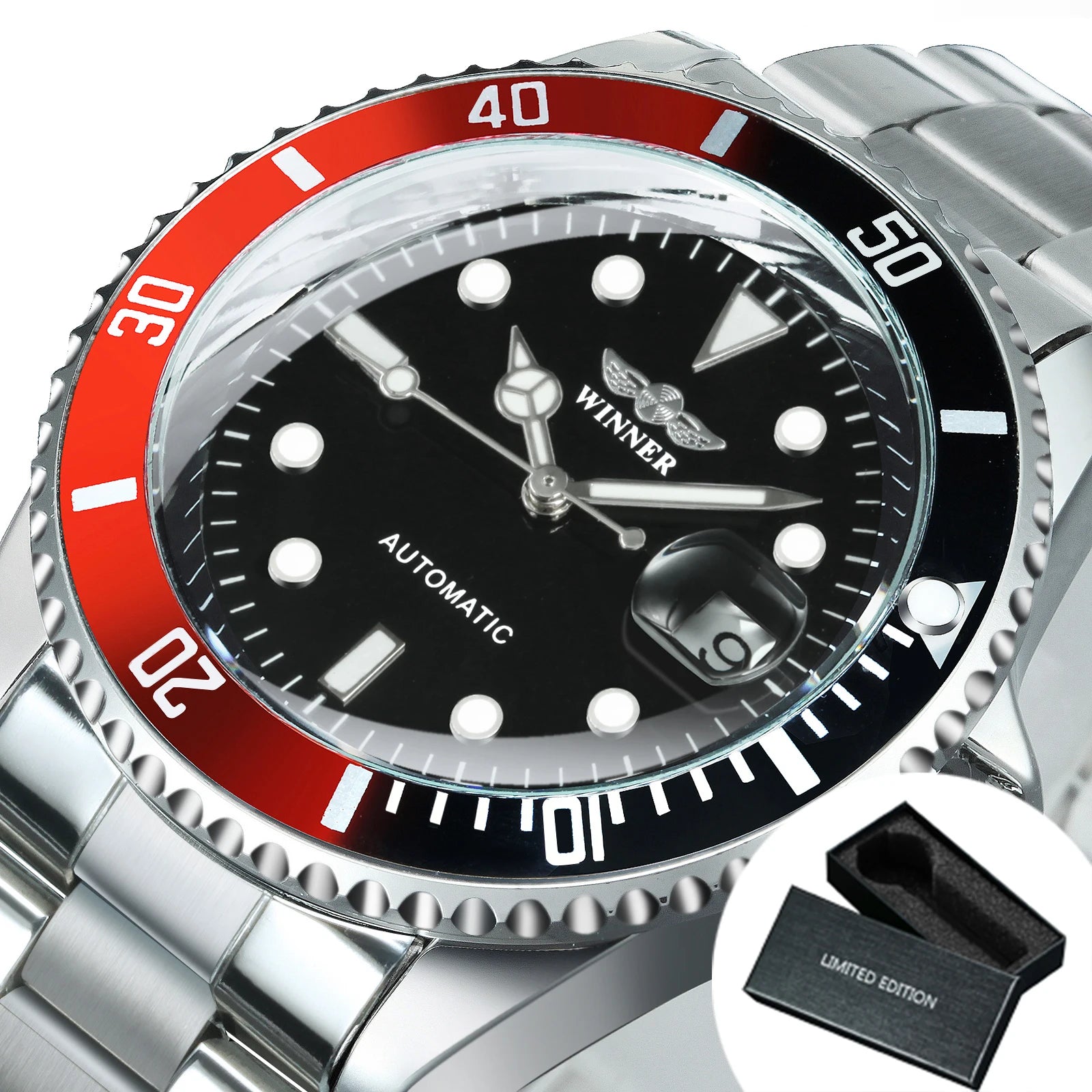 Automatik-Uhr TORQUE – Ikonischer Racing-Stil