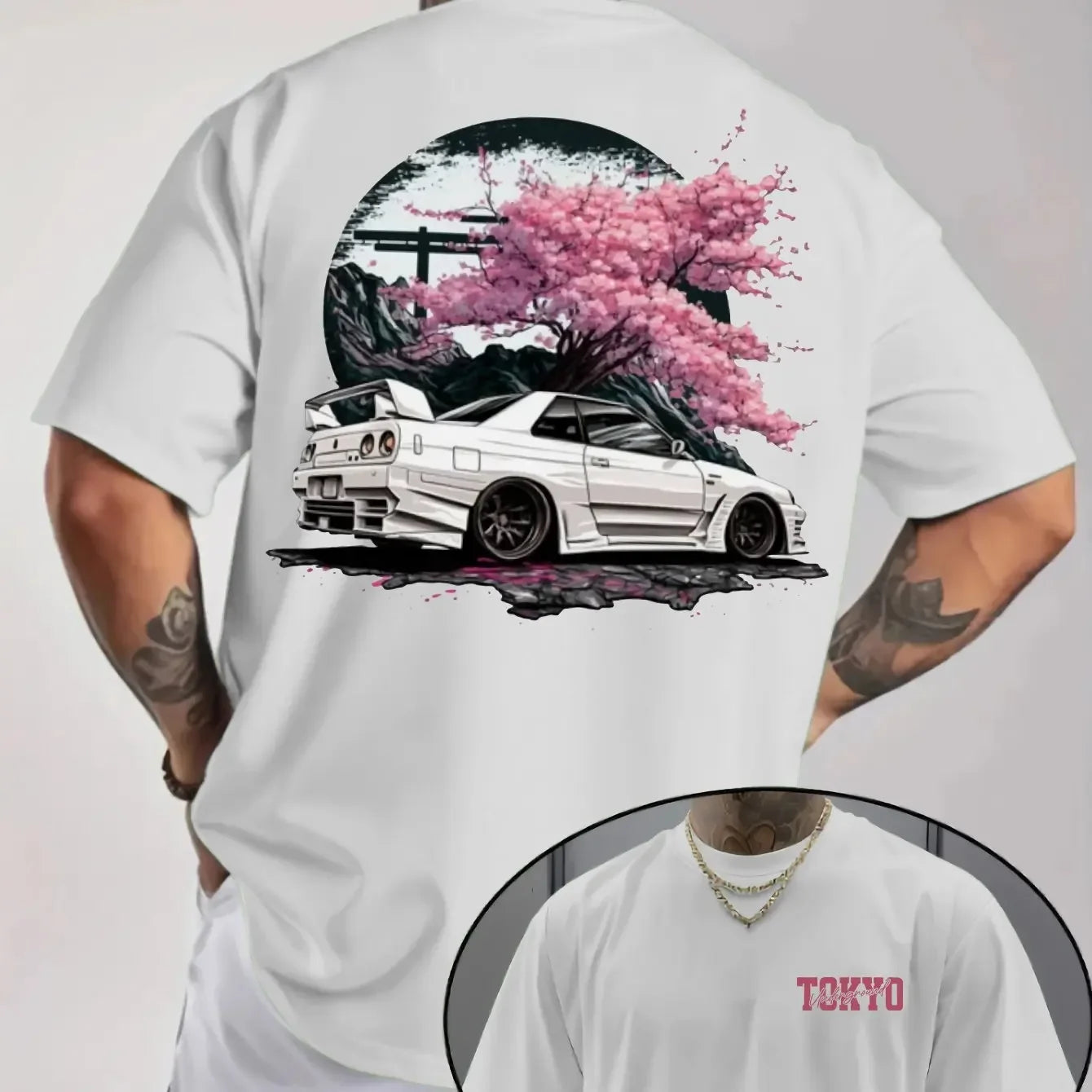 T-Shirt Tokyo Drift Sakura™ | Streetwear JDM Oversize