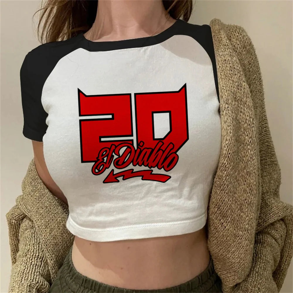 COLLECTION HAUT CROP TOP EL DIABLO