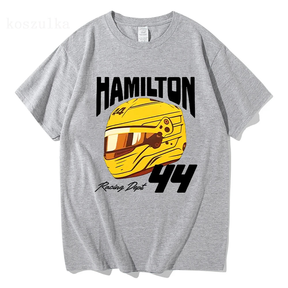 T-Shirt Racing Helmet 44™ | Streetwear Motorsport Champion