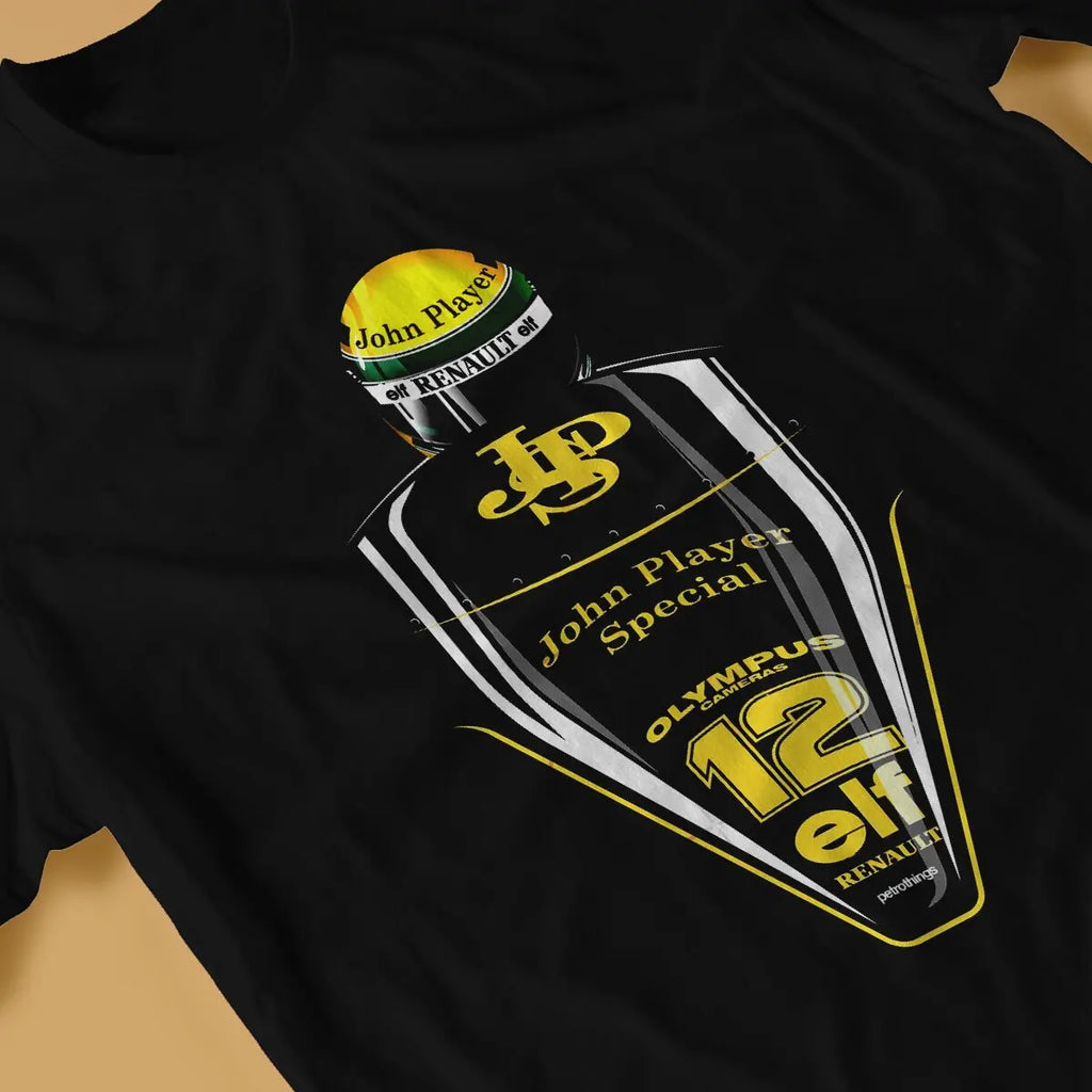 T-Shirt Lotus Renault JPS 97T Ayrton Senna | Heritage Racing Edition