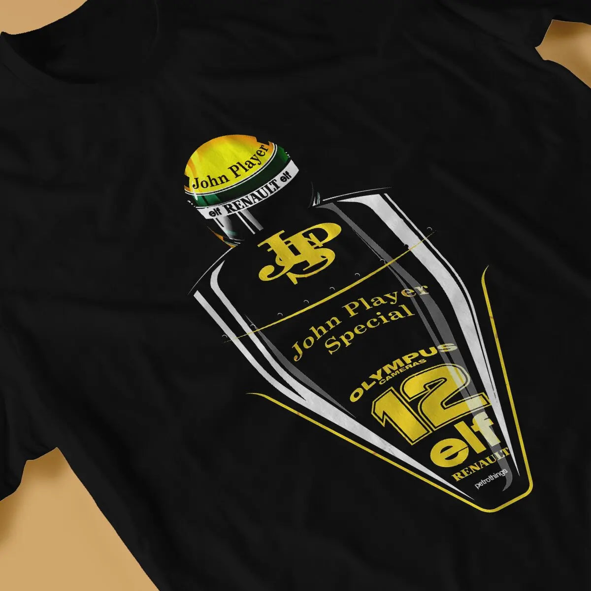 T-Shirt Lotus Renault JPS 97T Ayrton Senna | Heritage Racing Edition
