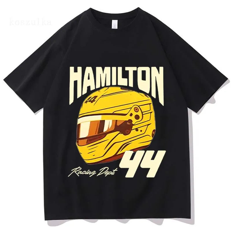 T-Shirt Racing Helmet 44™ | Streetwear Motorsport Champion