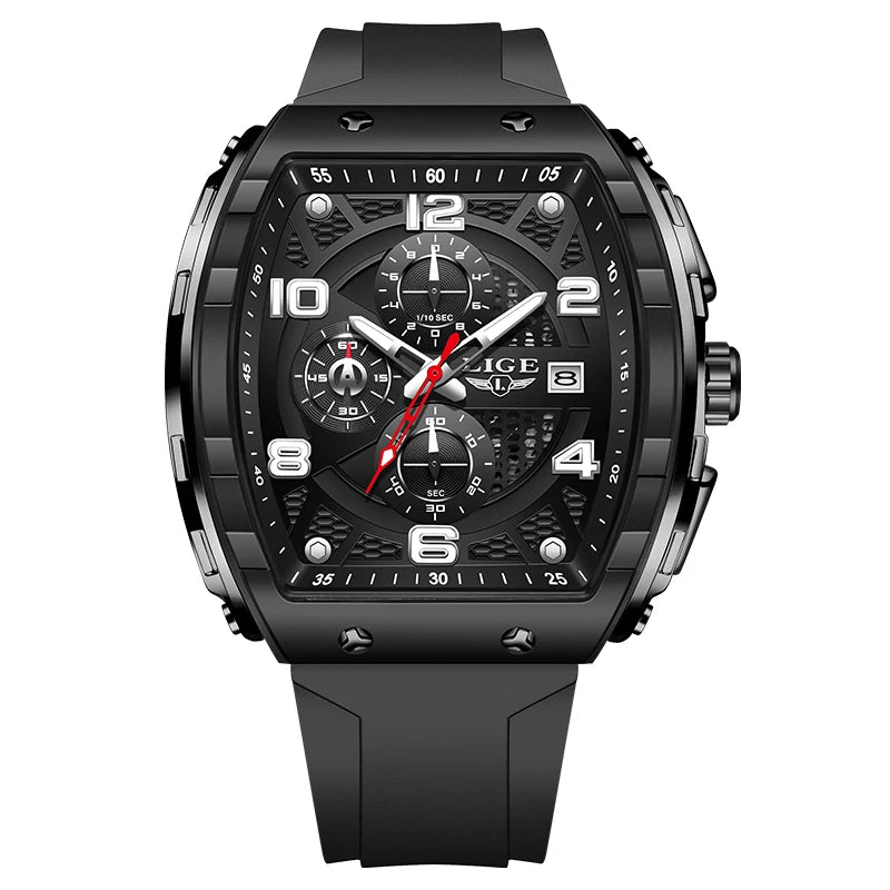 Herrenuhr Luxus Quadratisch Chronograph Wasserdicht – TORQUE Edition