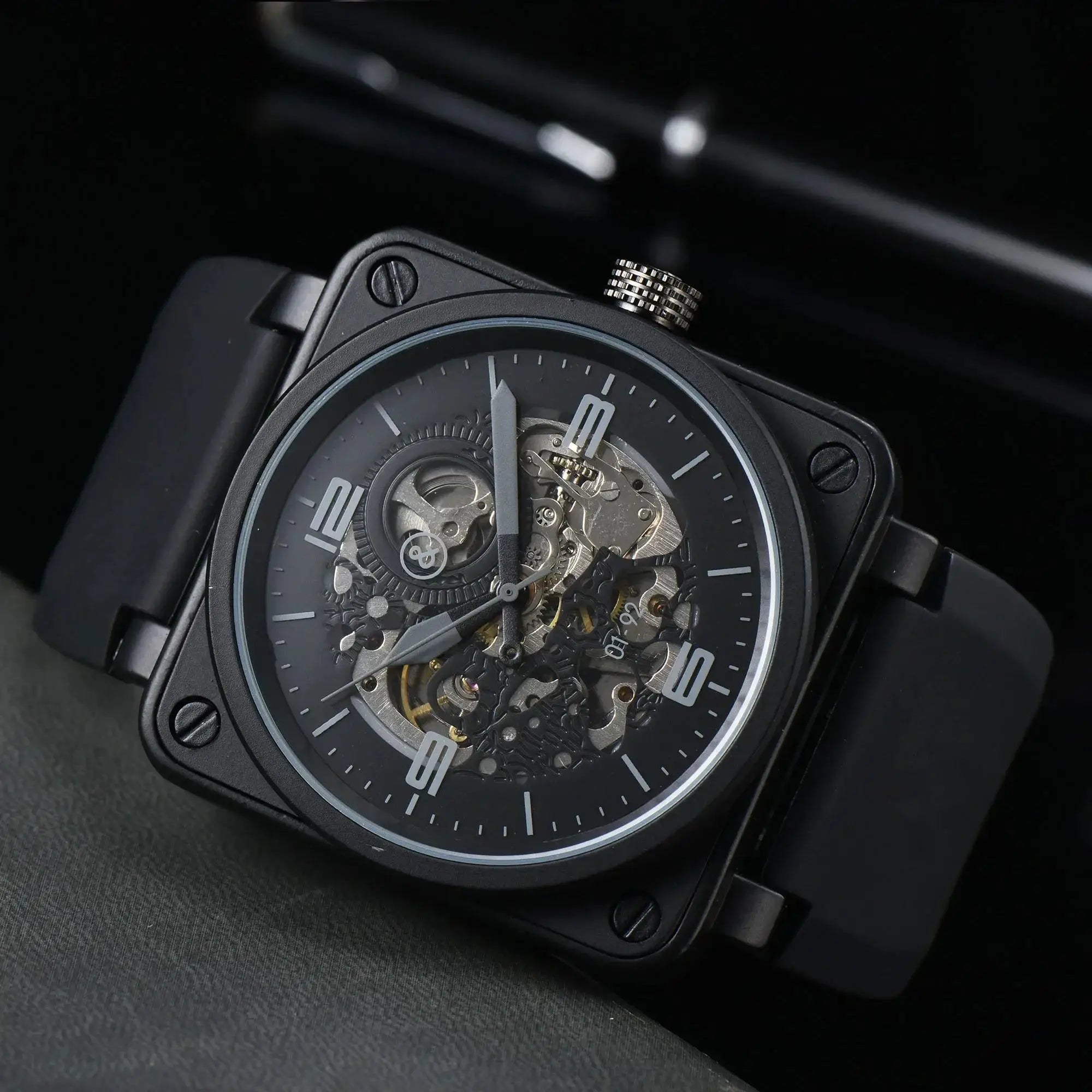 Mechanische Armbanduhr TORQUE – Black Racing Evoluzione