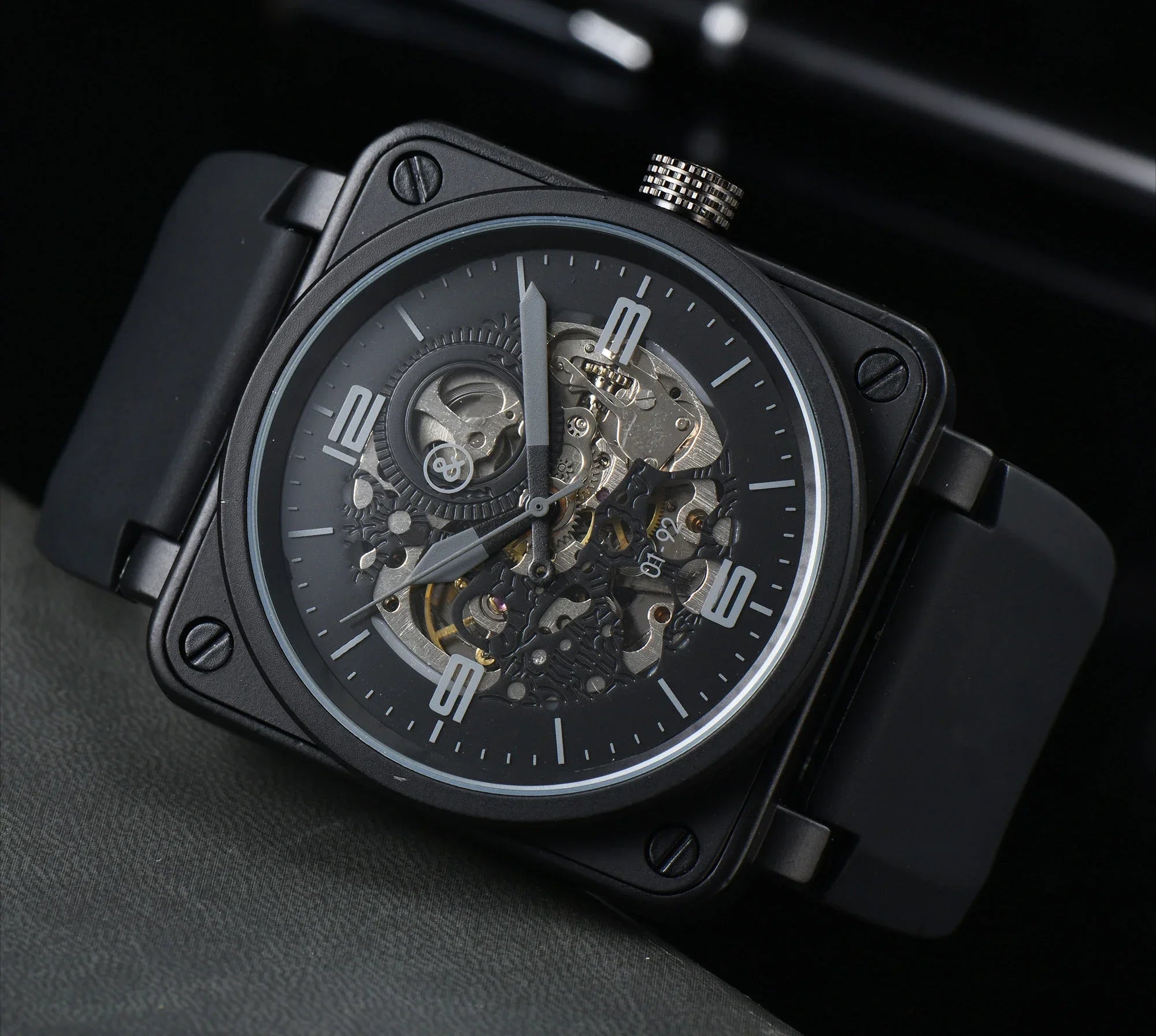Mechanische Armbanduhr TORQUE – Black Racing Evoluzione