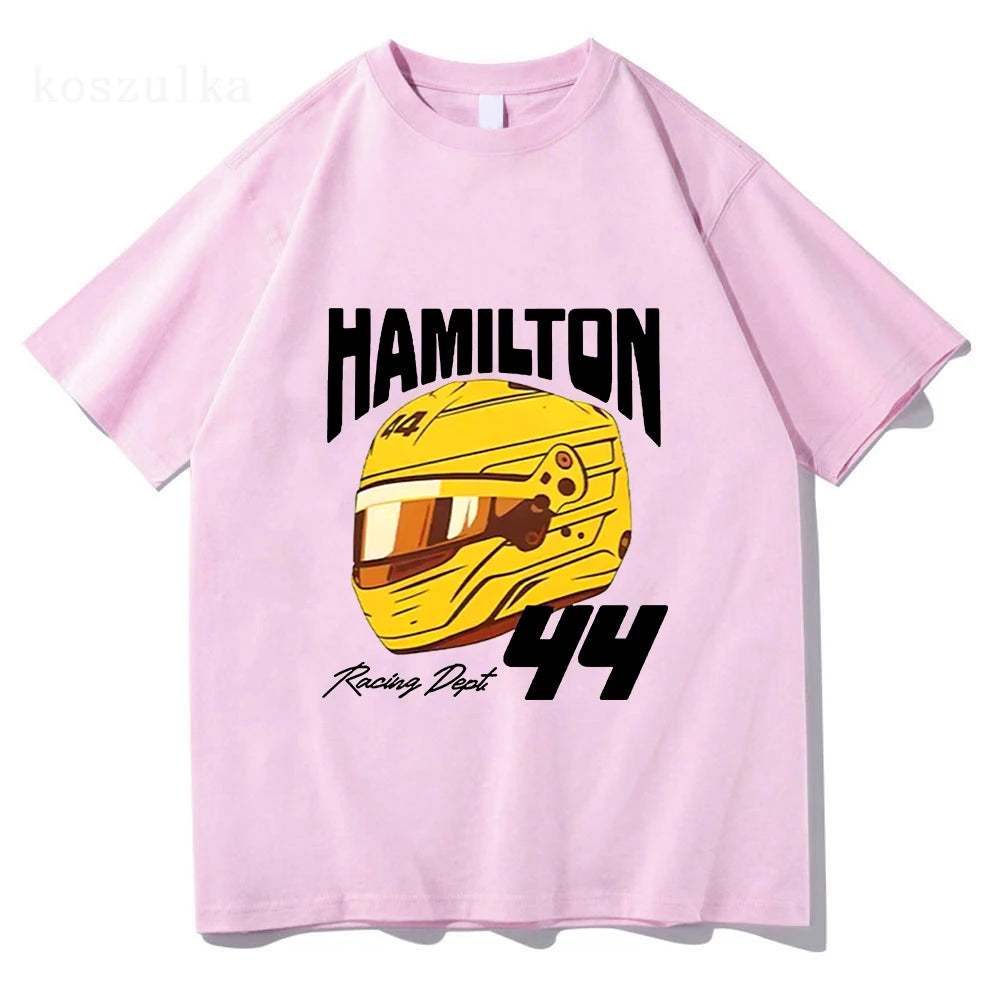 T-Shirt Racing Helmet 44™ | Streetwear Motorsport Champion