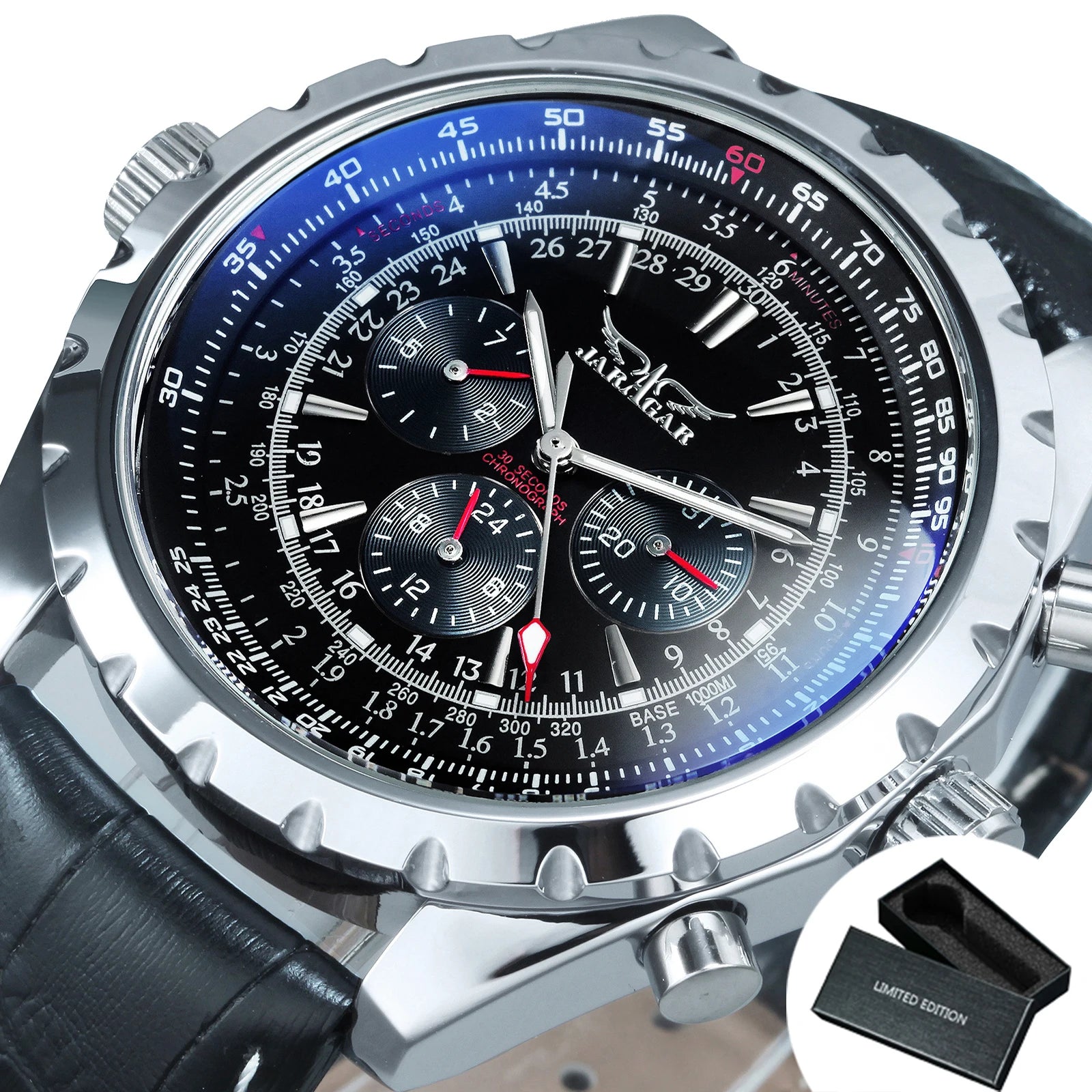 Mechanische Armbanduhr TORQUE – Pilot Jaragar Edition