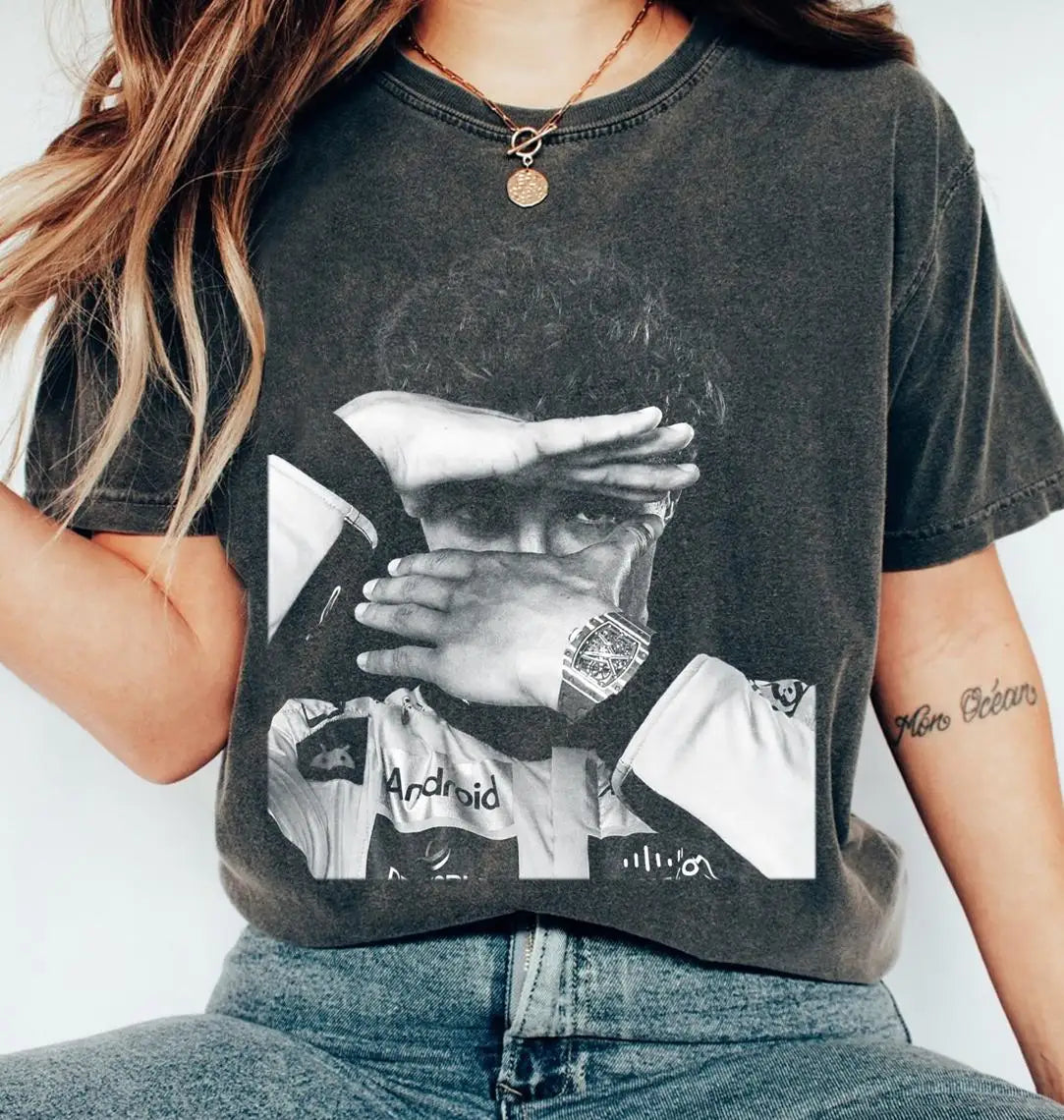 Lando Norris Vintage Oversize T-Shirt – Women Collection