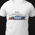T-Shirt GT40 Le Mans 1968™ | Vintage Motorsport-Ikone