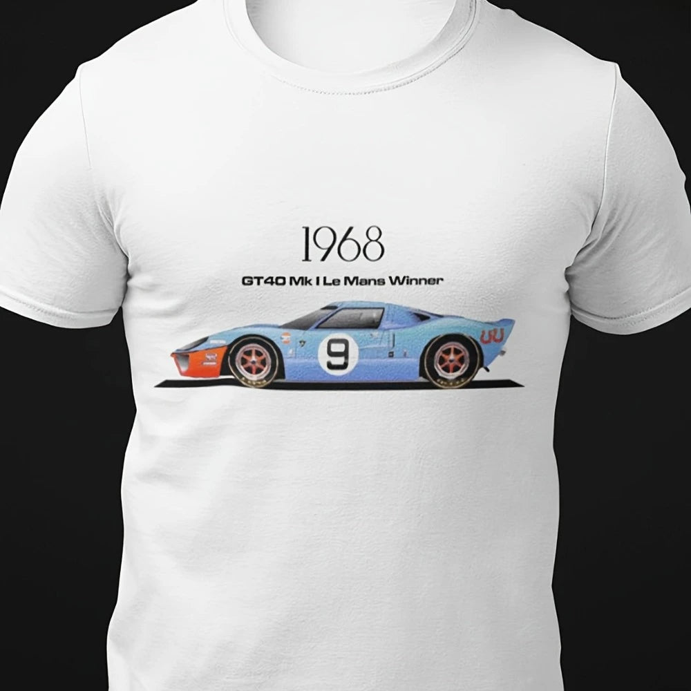 T-Shirt GT40 Le Mans 1968™ | Vintage Motorsport-Ikone