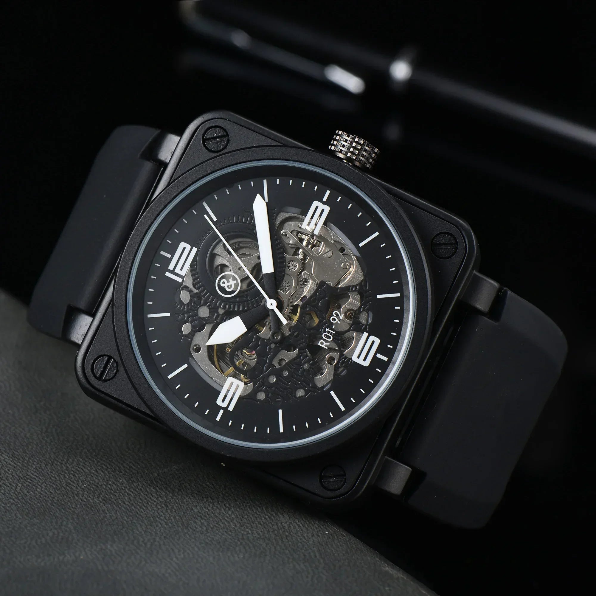 Mechanische Armbanduhr TORQUE – Black Racing Evoluzione