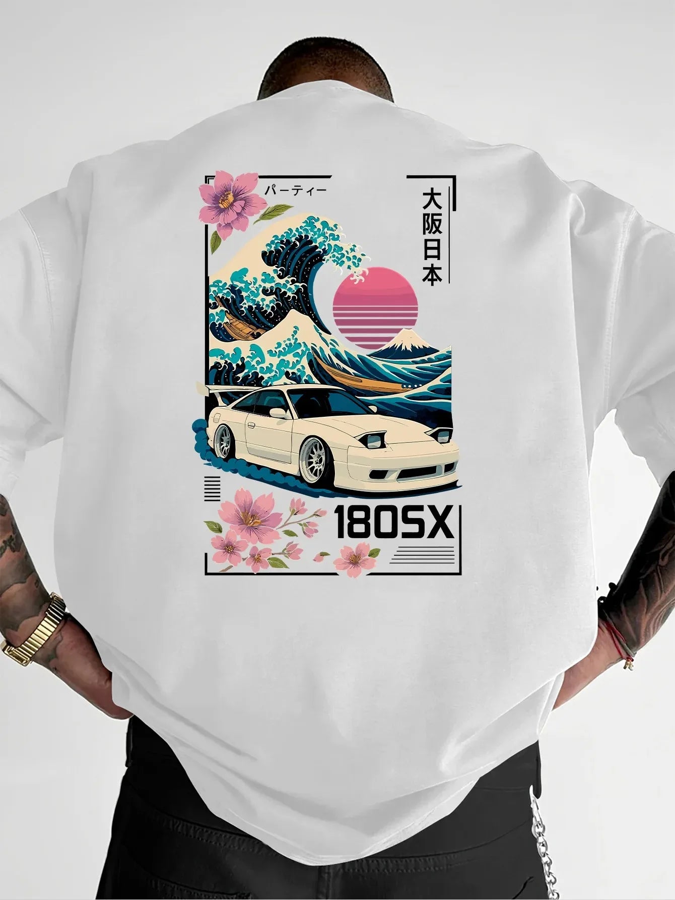 T-Shirt JDM 180SX Sakura™ | Japanese Street Culture Edition