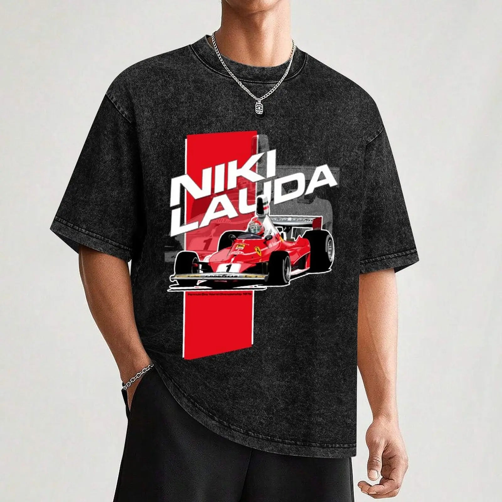 T-SHIRT NIKI LAUDA FERRARI