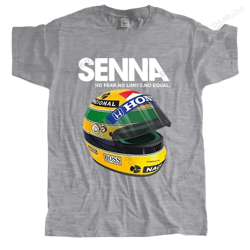 Ayrton Senna Helmet Legacy T-Shirt