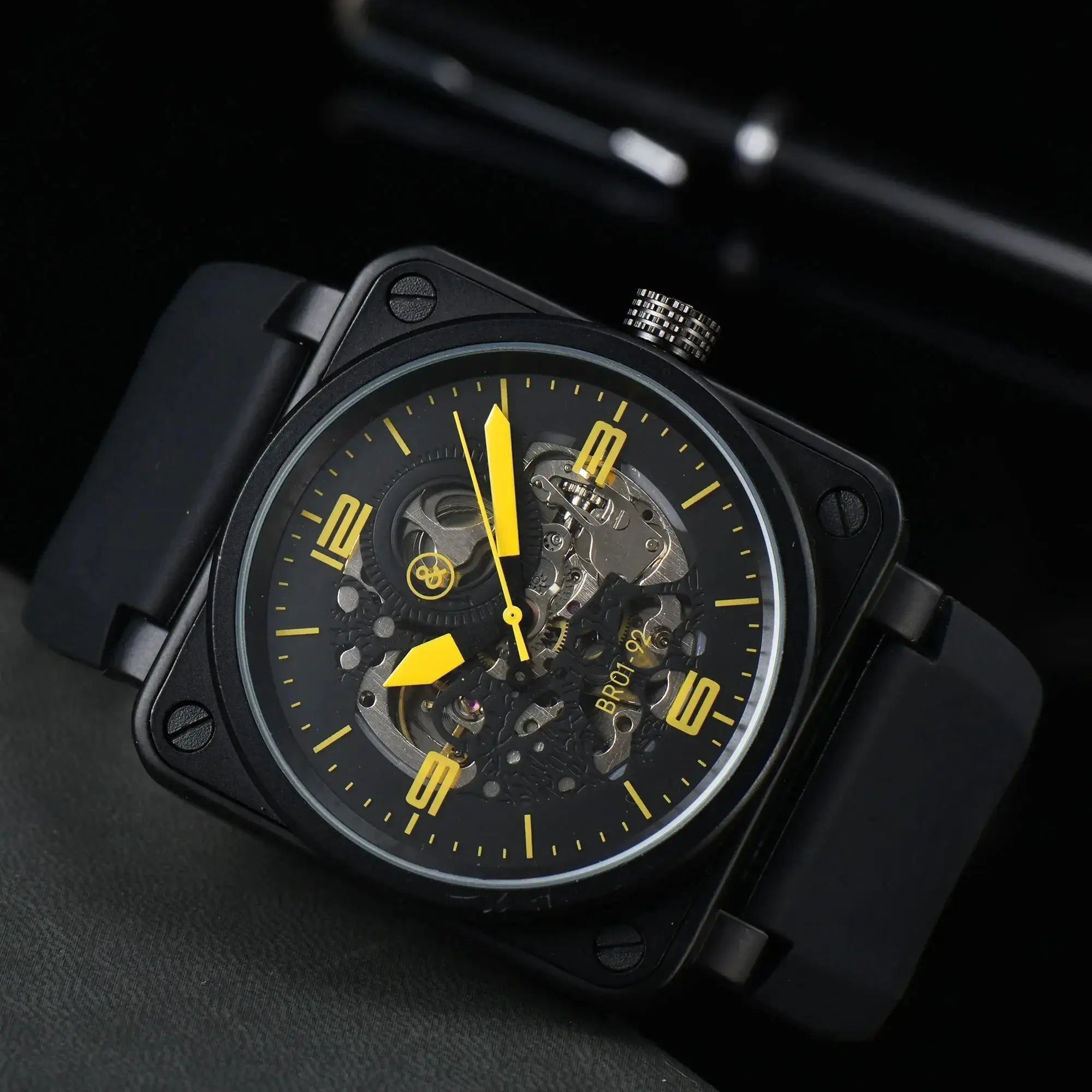 Mechanische Armbanduhr TORQUE – Black Racing Evoluzione