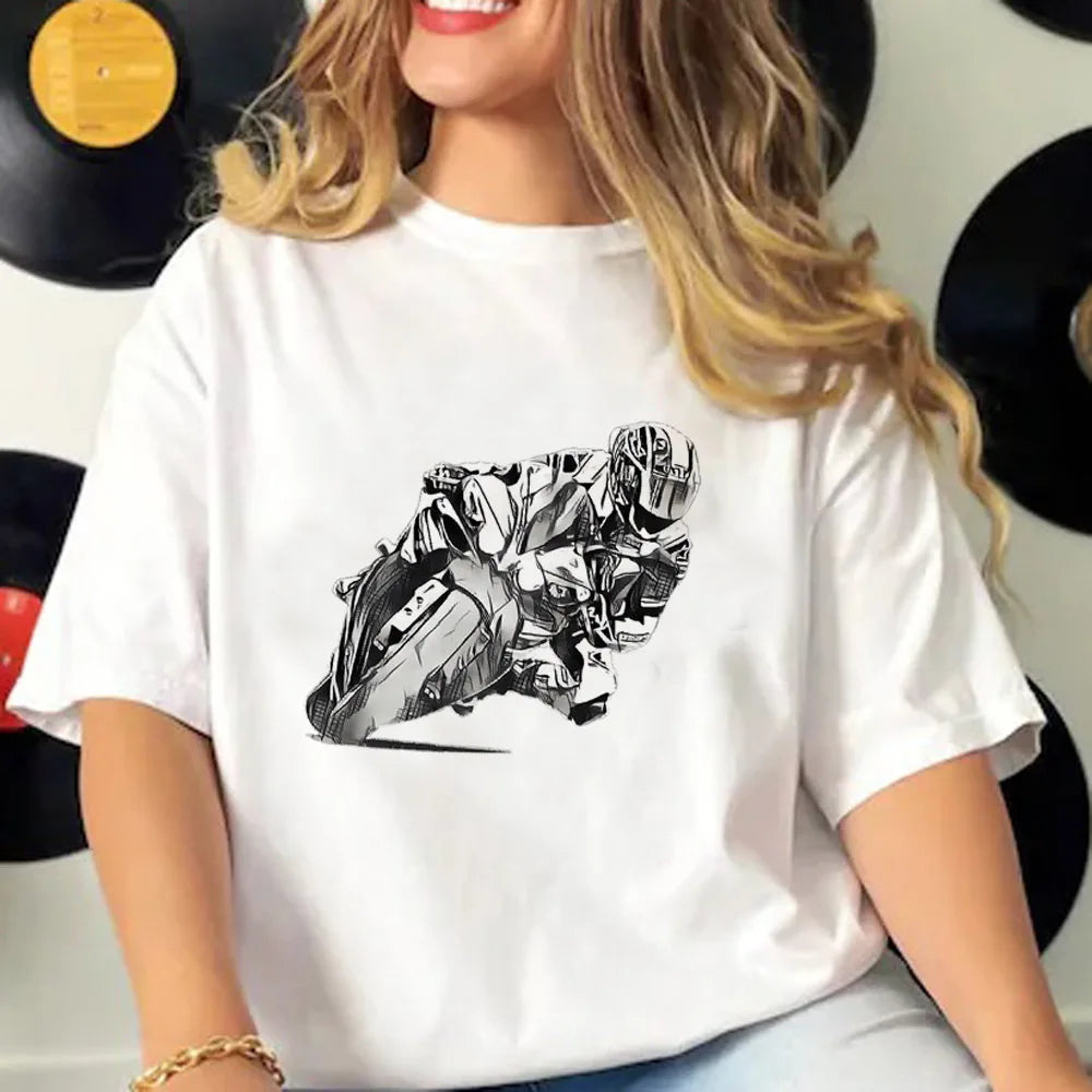 T-SHIRT FEMME COLLECTION MOTO GP