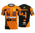 T-Shirt McLaren F1 Lando Norris #4 / Oscar Piastri #81 | Papaya Racing Edition