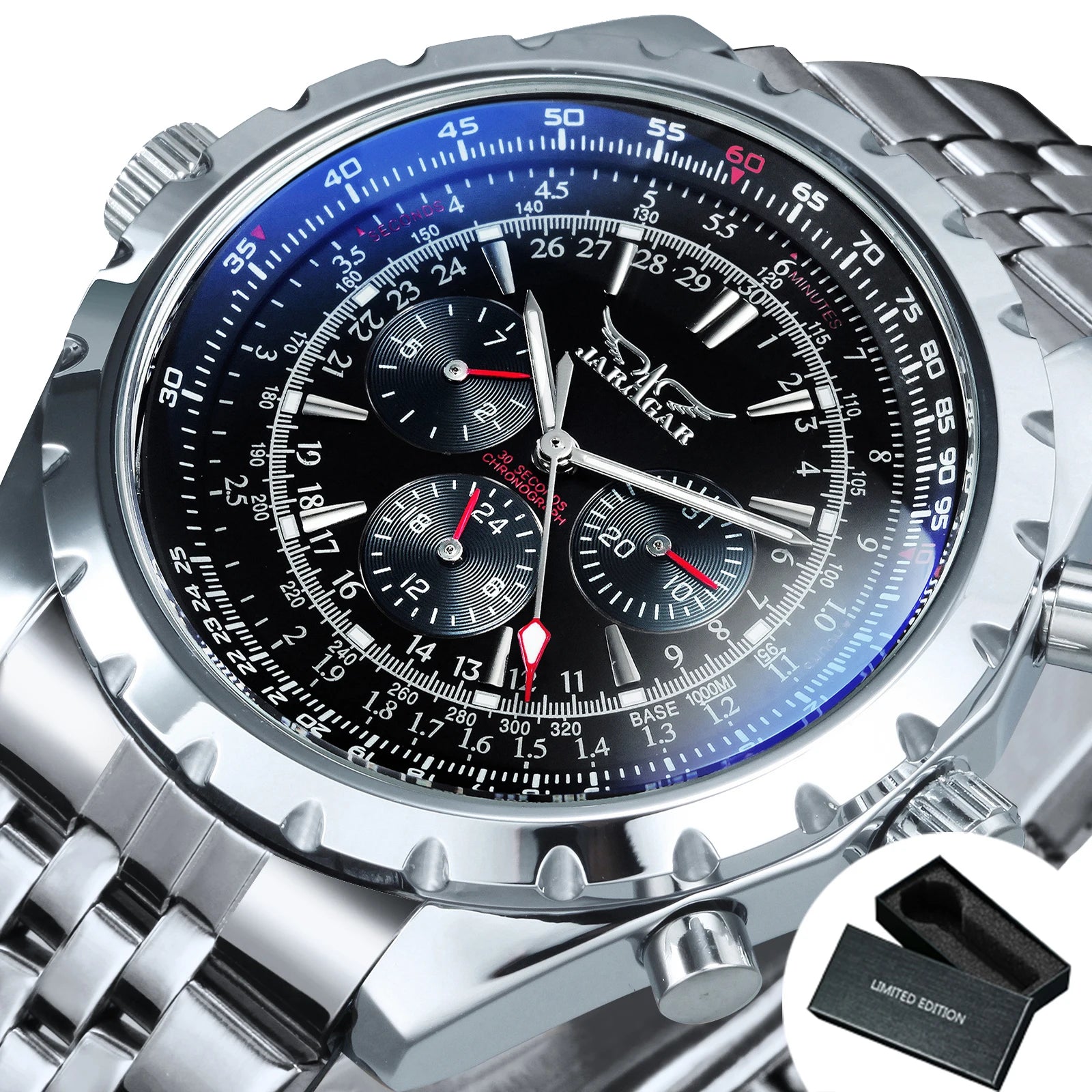 Mechanische Armbanduhr TORQUE – Pilot Jaragar Edition