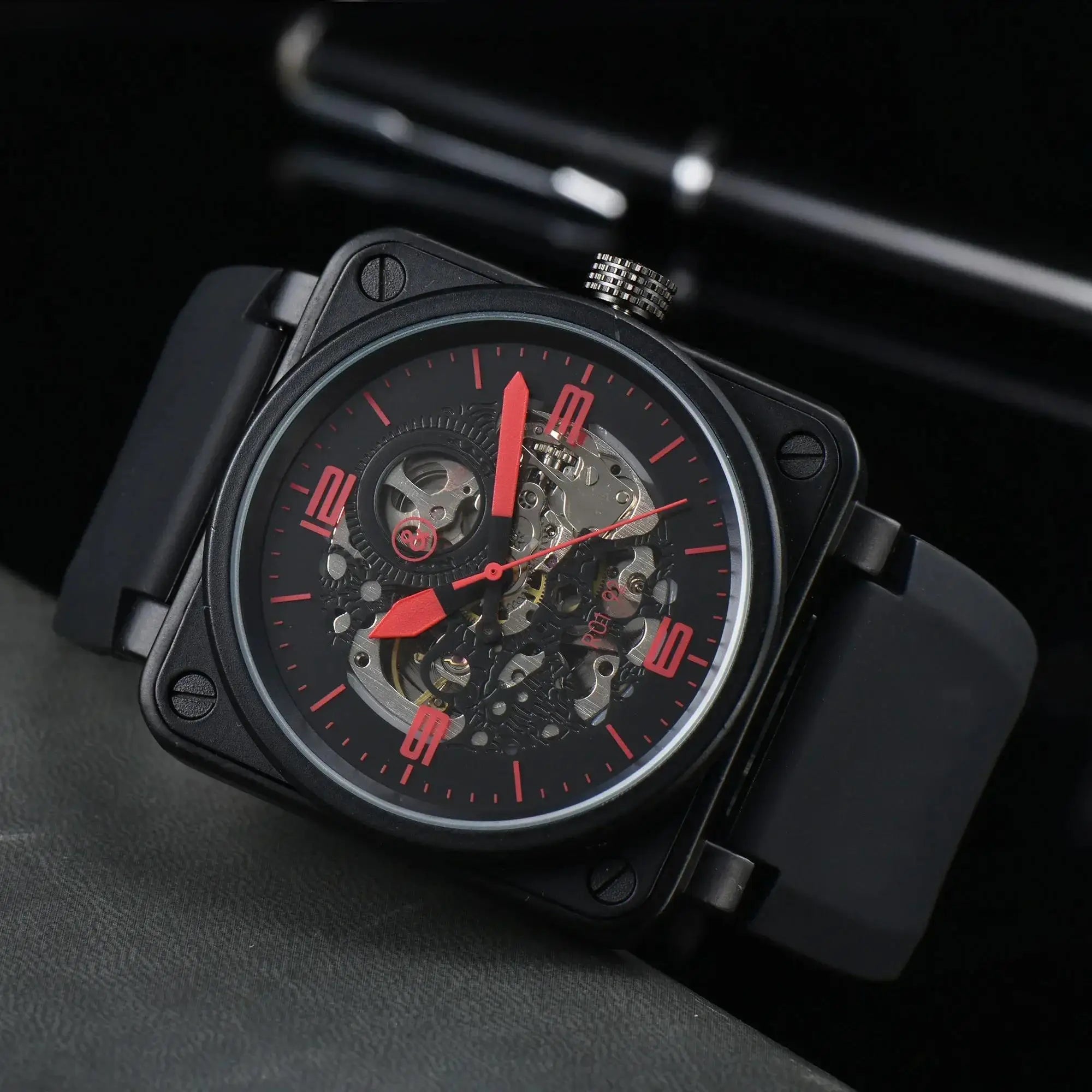 Mechanische Armbanduhr TORQUE – Black Racing Evoluzione