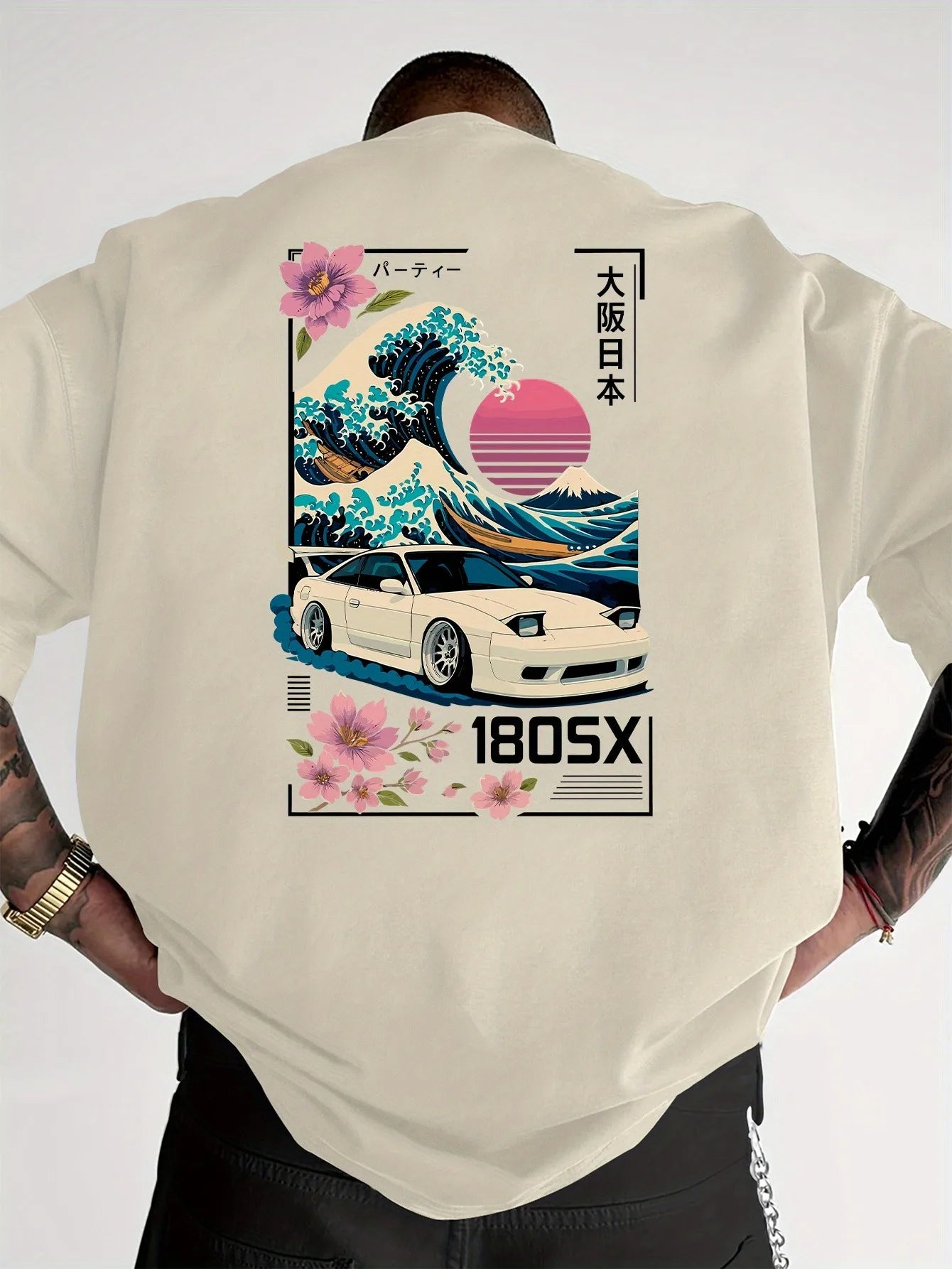 T-Shirt JDM 180SX Sakura™ | Japanese Street Culture Edition