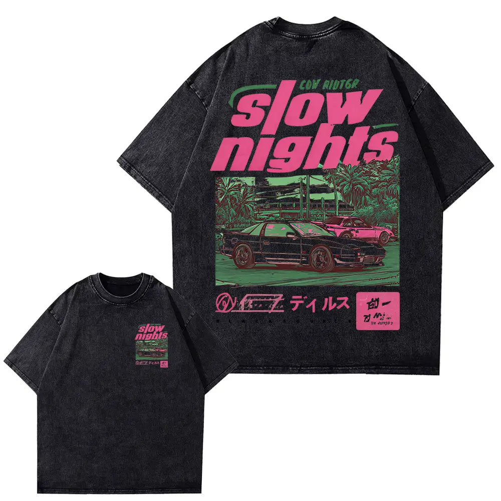 T-SHIRT JDM SLOW NIGHT