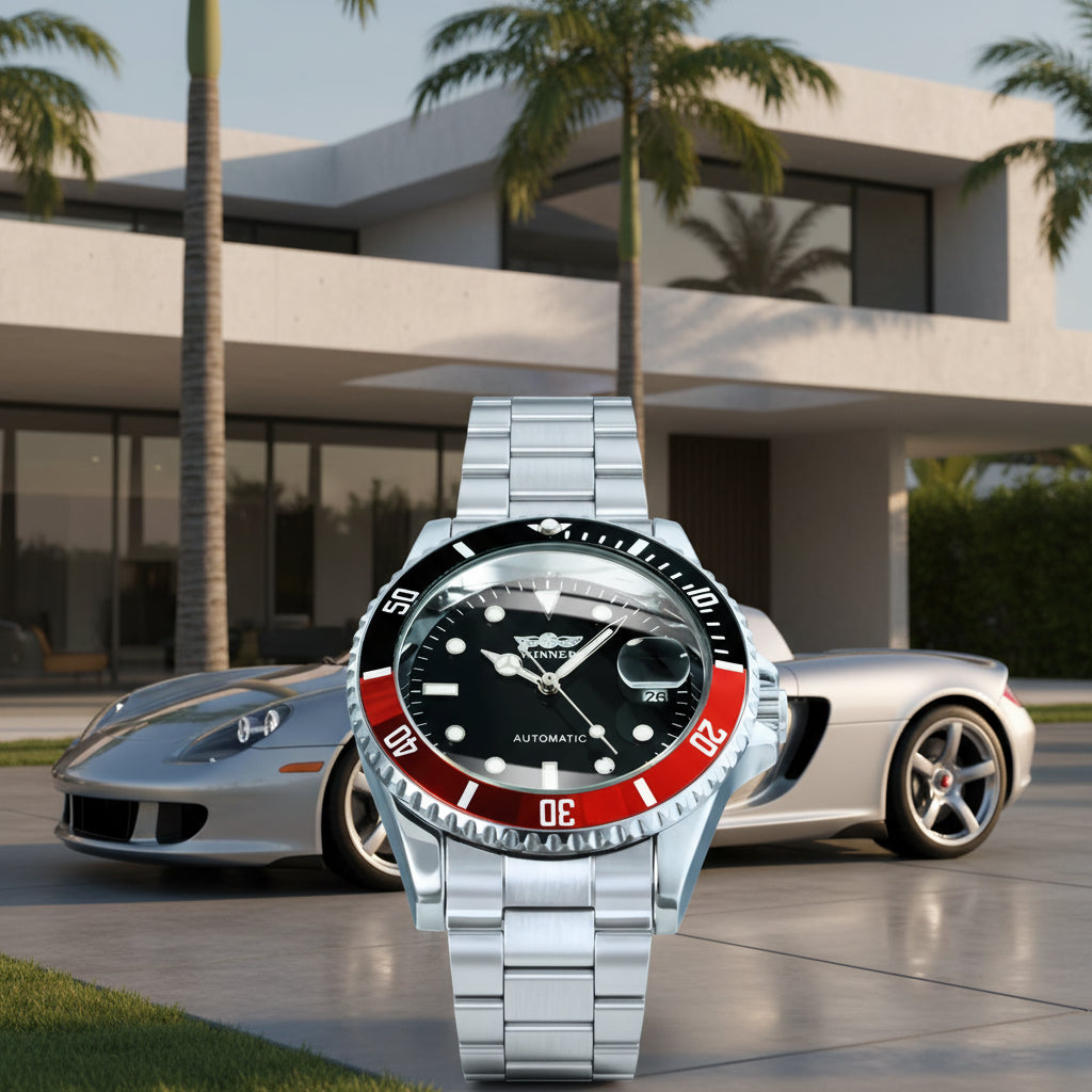 Automatik-Uhr TORQUE – Ikonischer Racing-Stil
