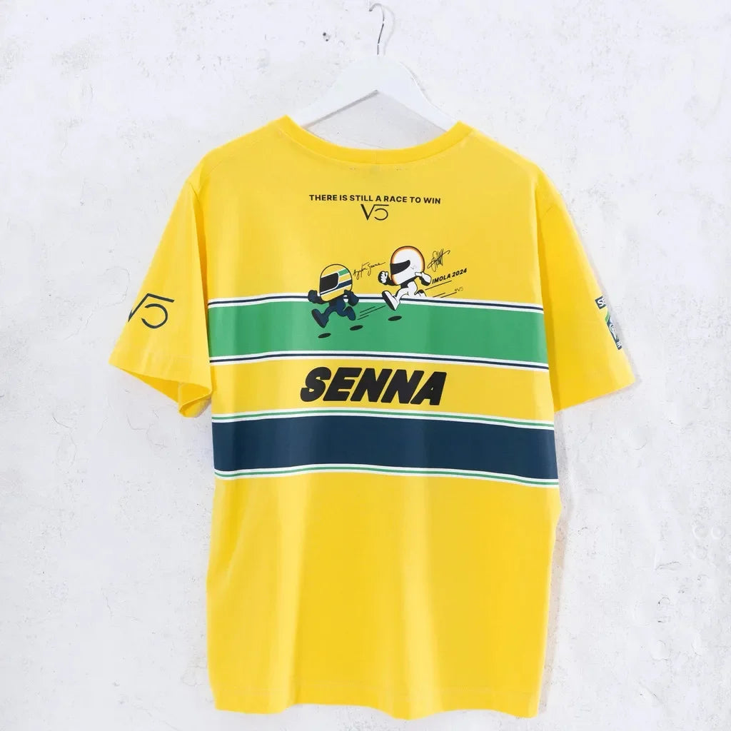 T-Shirt Ayrton Senna Forever | 30 Jahre Hommage-Edition – Brazil Legacy