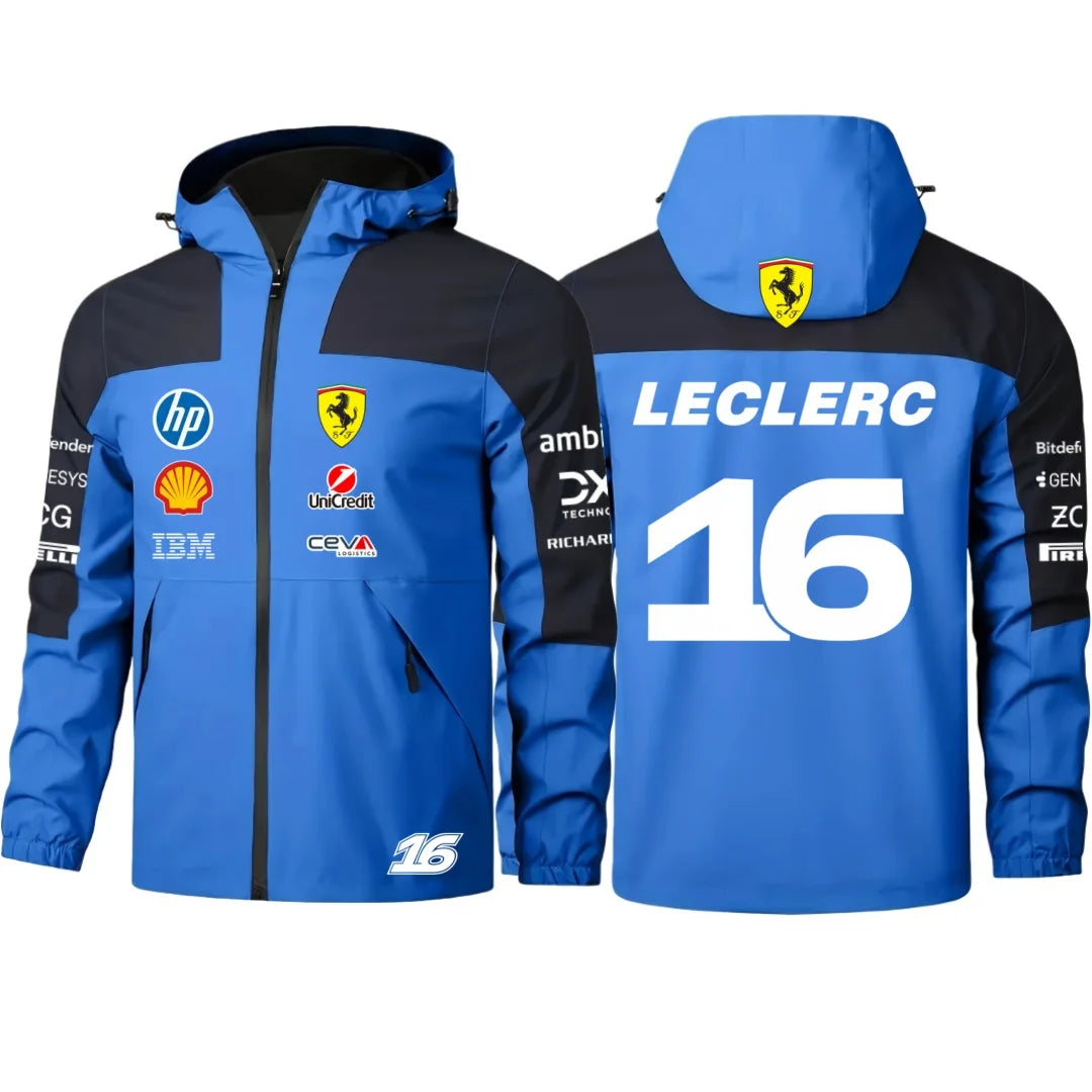 Ferrari F1 Team Jacke 2026 | Leclerc & Hamilton Racing Jacket