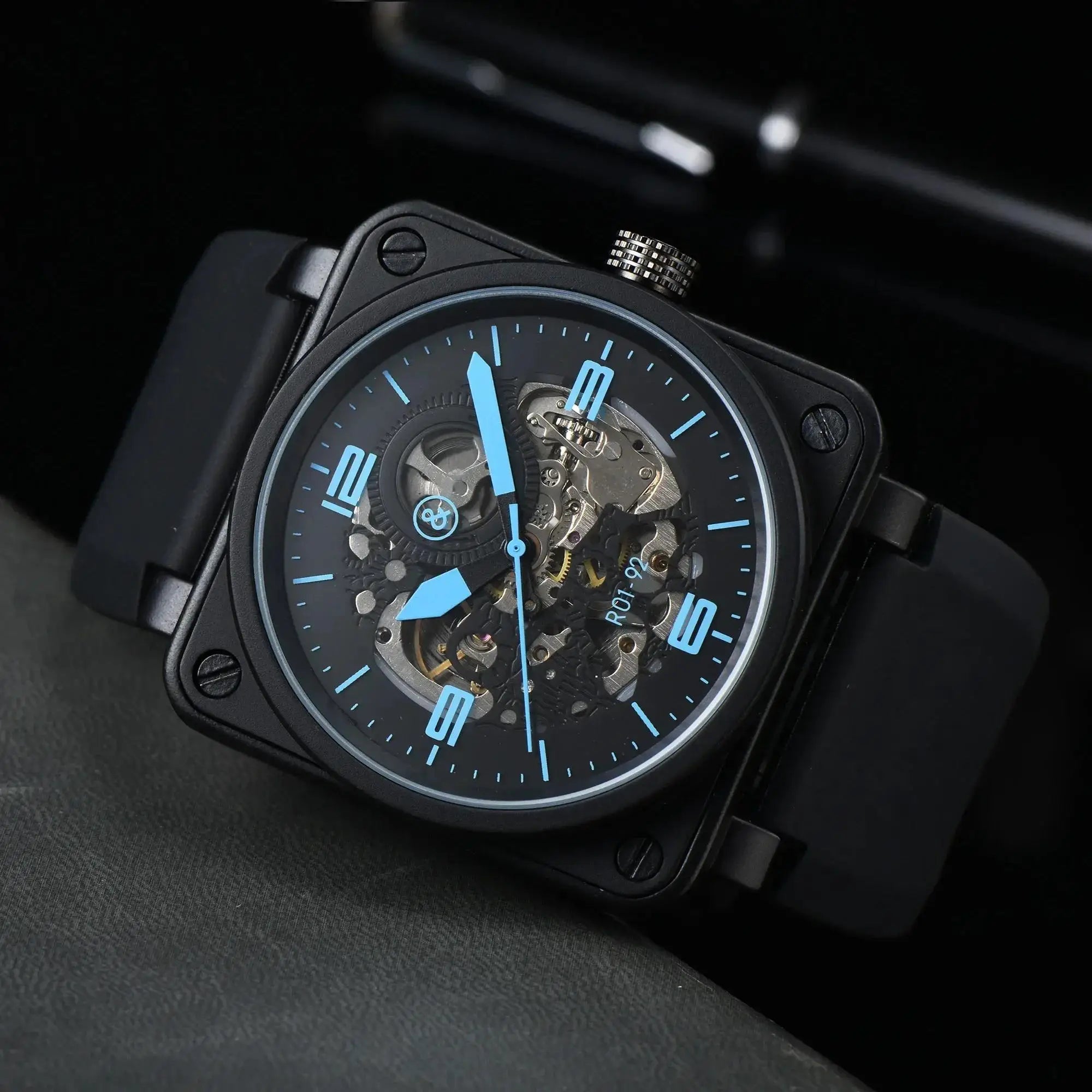 Mechanische Armbanduhr TORQUE – Black Racing Evoluzione