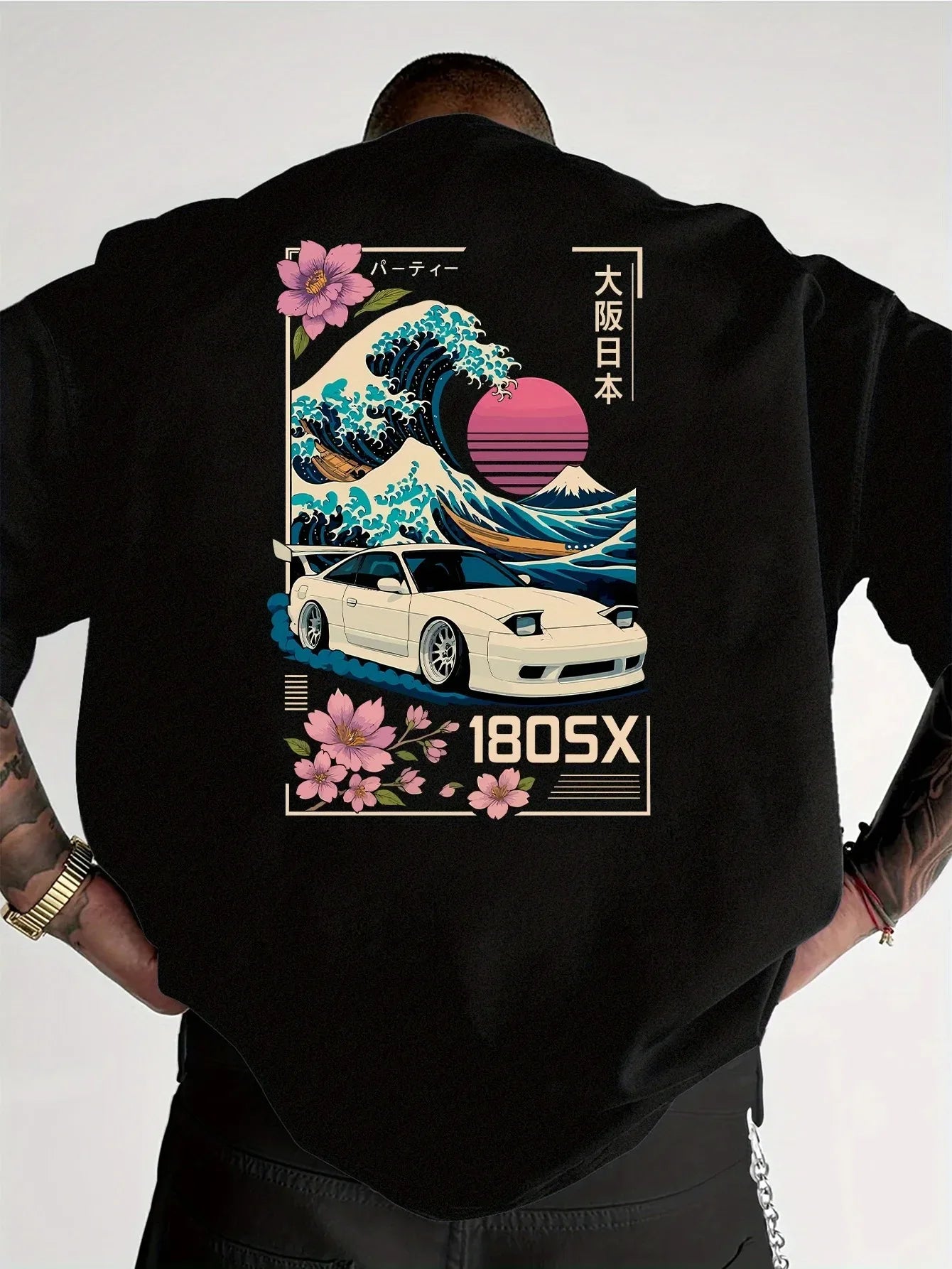 T-Shirt JDM 180SX Sakura™ | Japanese Street Culture Edition