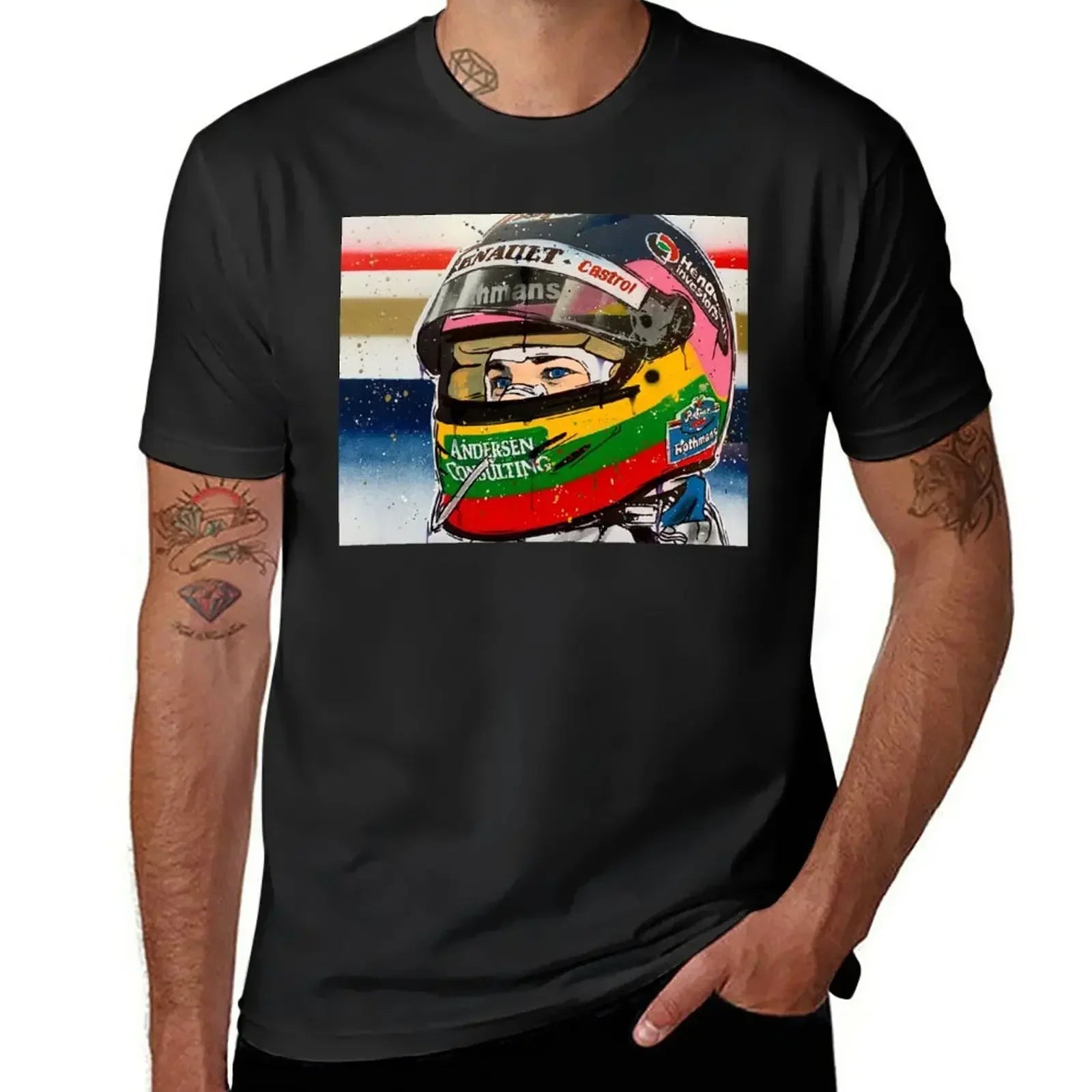 Jacques Villeneuve Williams F1 Vintage T-Shirt