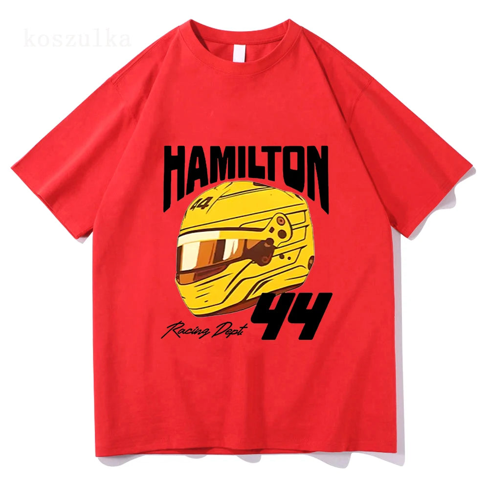 T-Shirt Racing Helmet 44™ | Streetwear Motorsport Champion