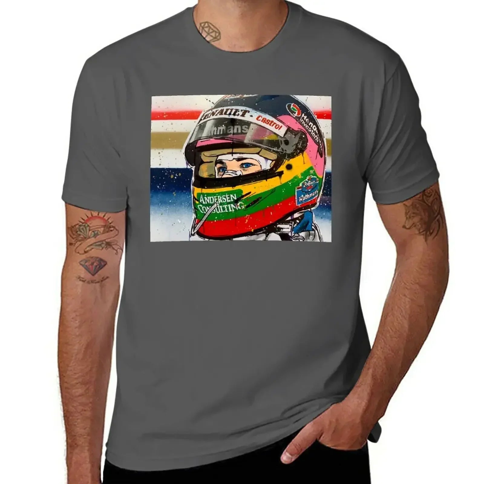 Jacques Villeneuve Williams F1 Vintage T-Shirt