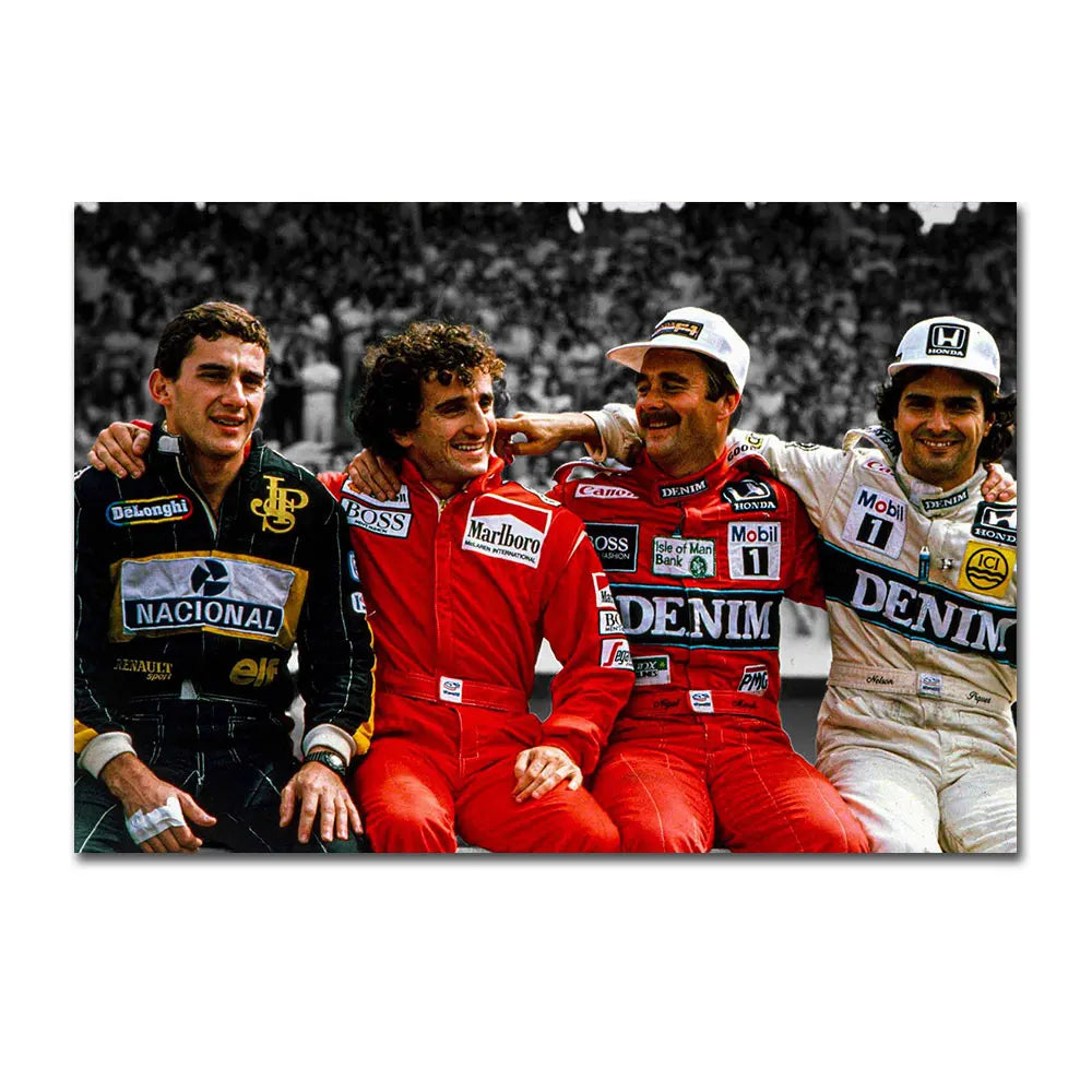 Poster F1™-Legenden | Motorsport-Ikonen