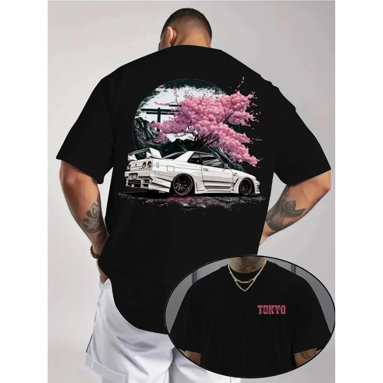 T-Shirt Tokyo Drift Sakura™ | Streetwear JDM Oversize